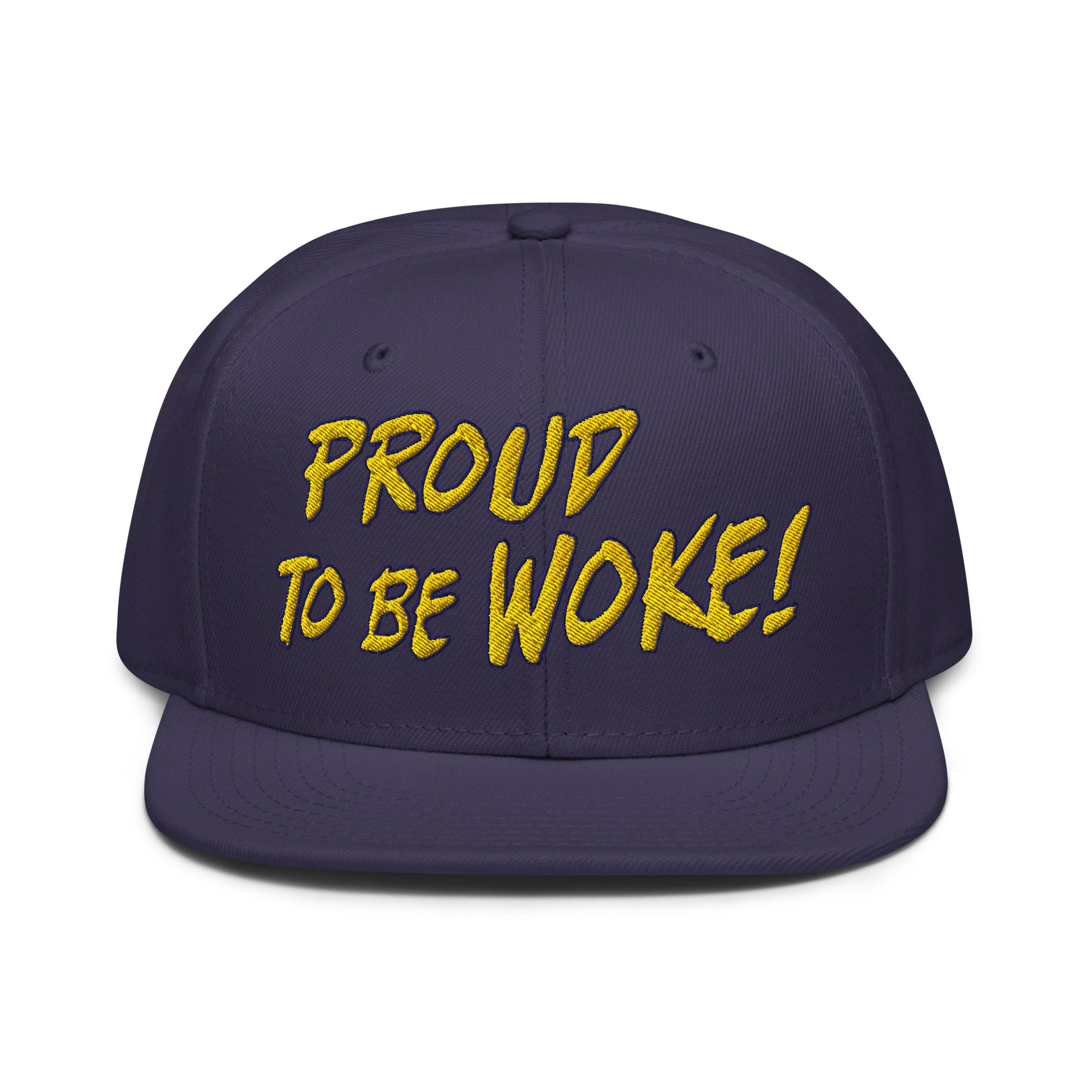 PROUD TO BE WOKE SNAPBACK CAP/Navy blue