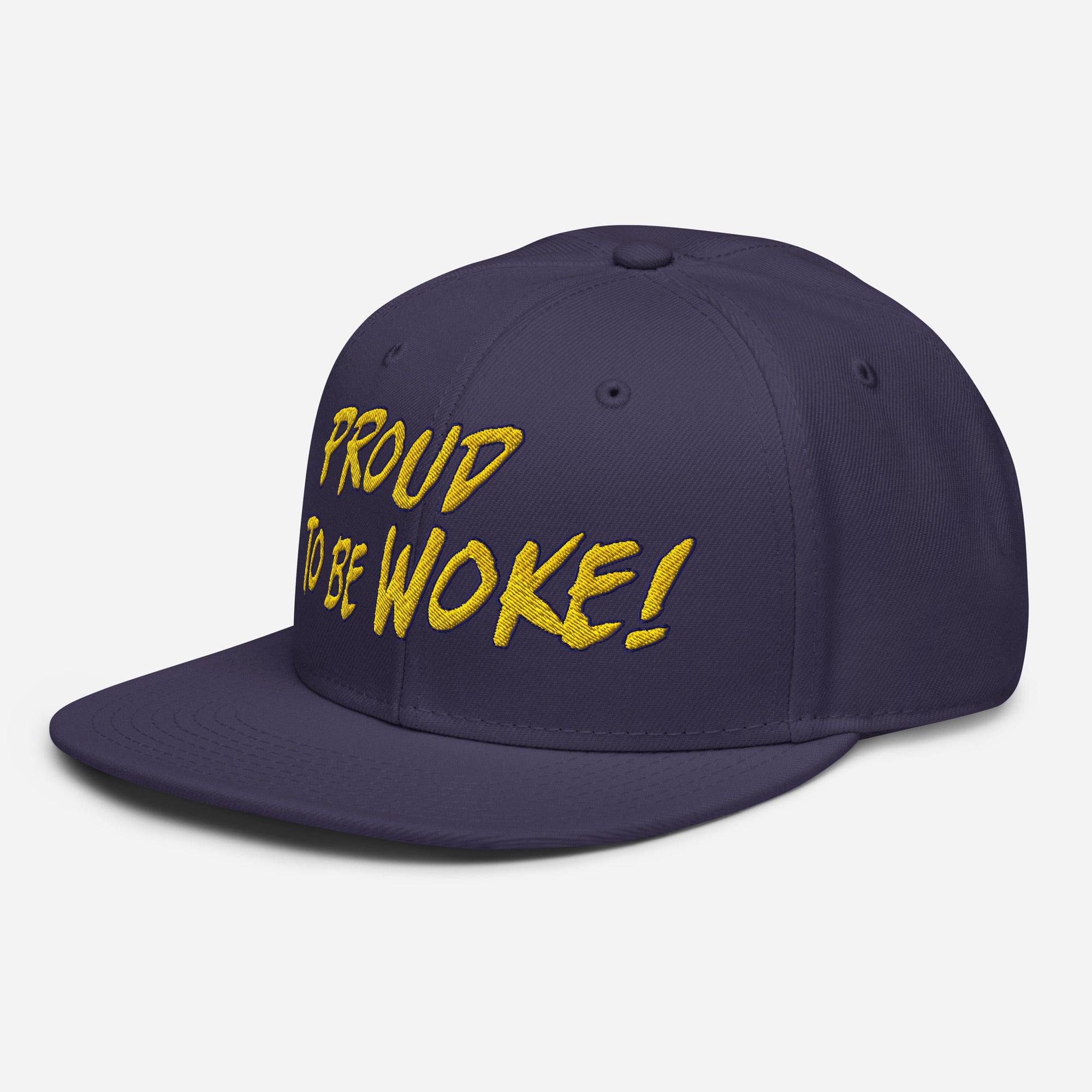 PROUD TO BE WOKE SNAPBACK CAP/Navy blue