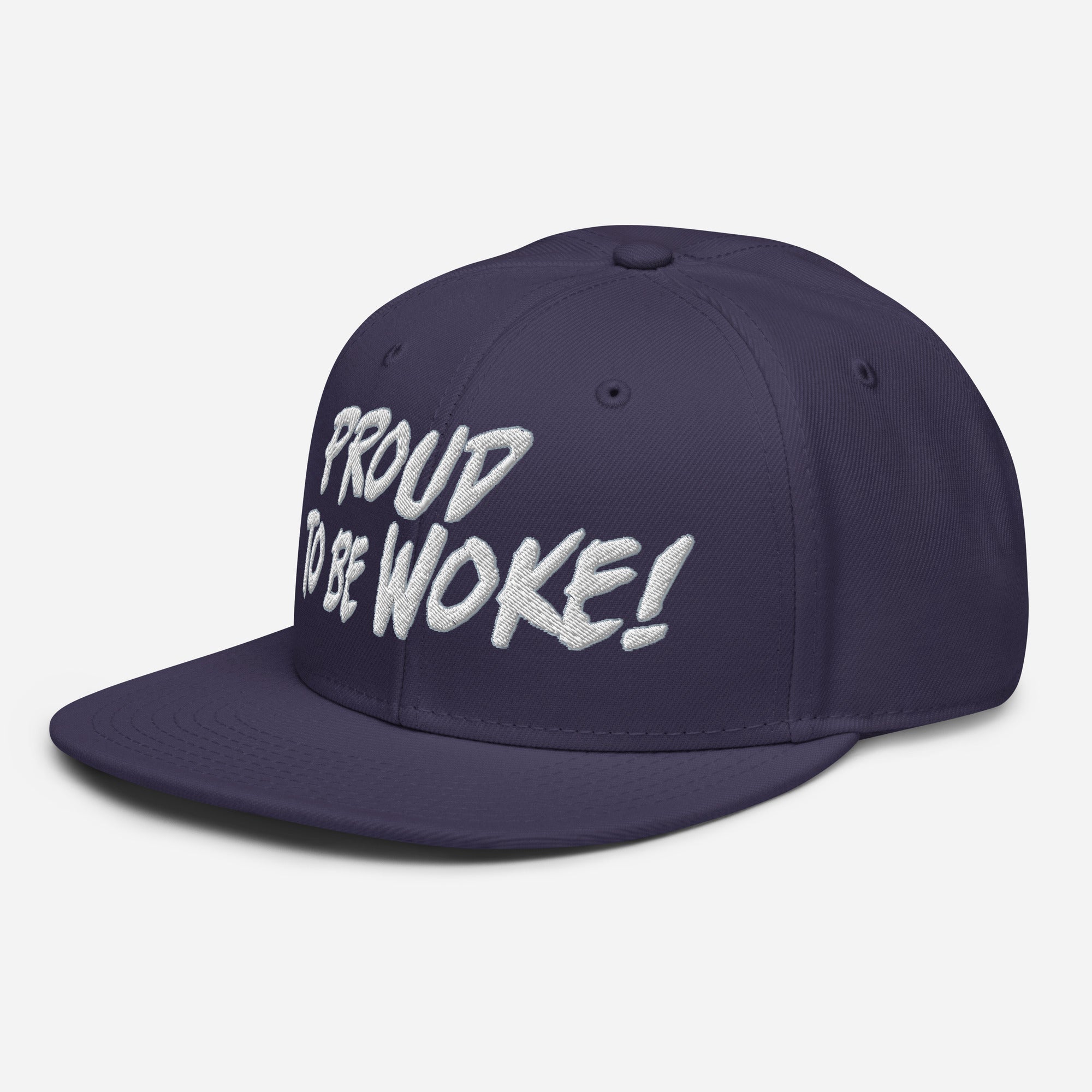 PROUD TO BE WOKE SNAPBACK CAP/Navy blue