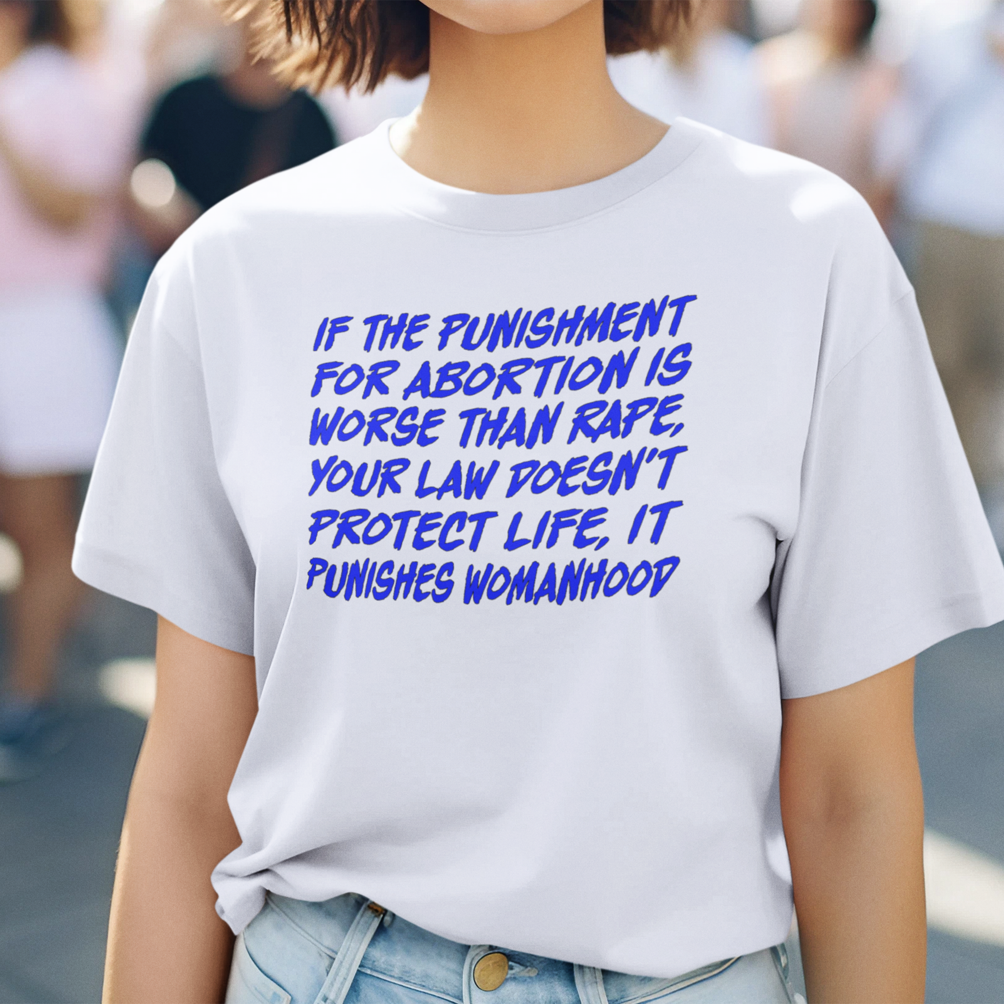 PUNISHMENT T-SHIRT/ASH