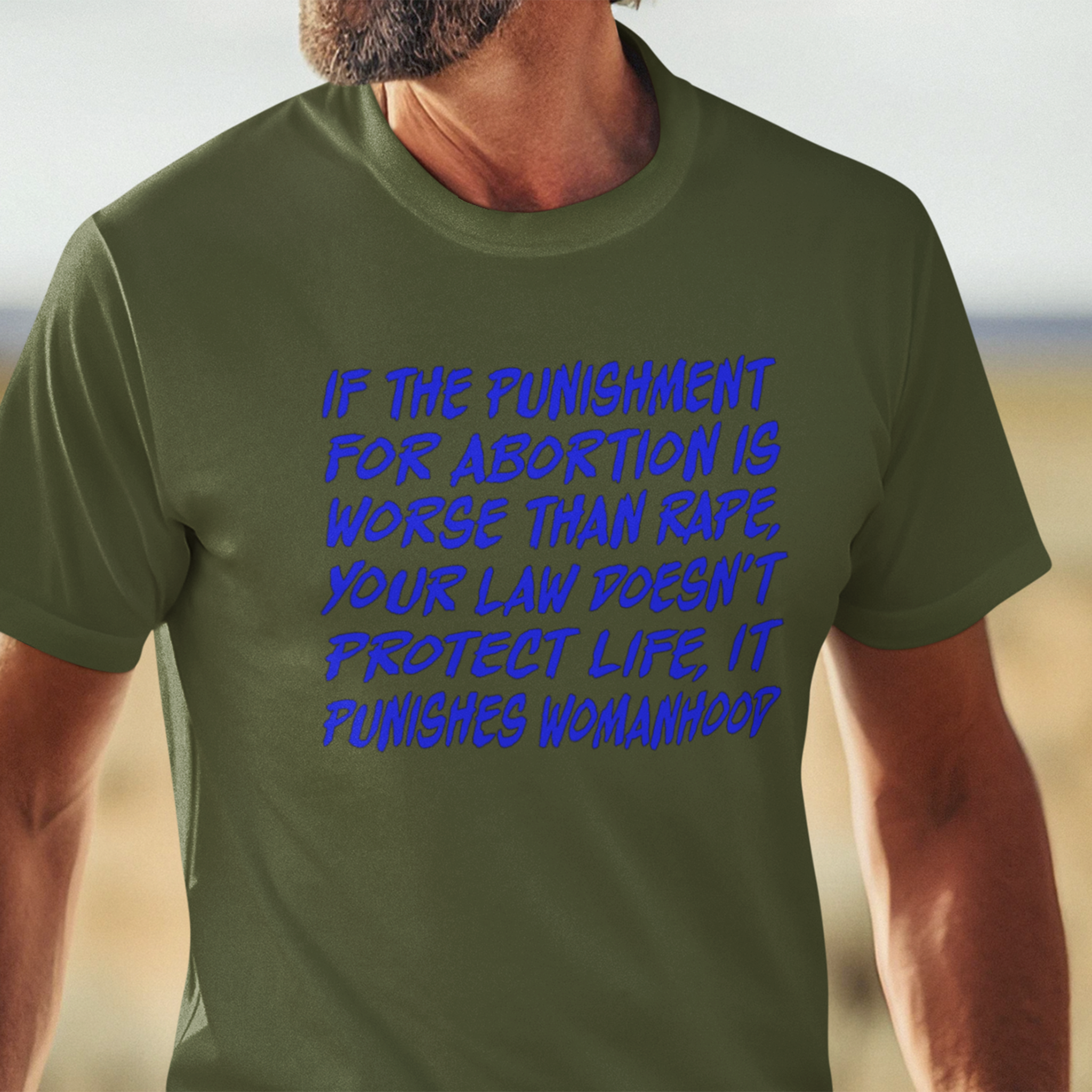 PUNISHMENT T-SHIRT/OLIVE