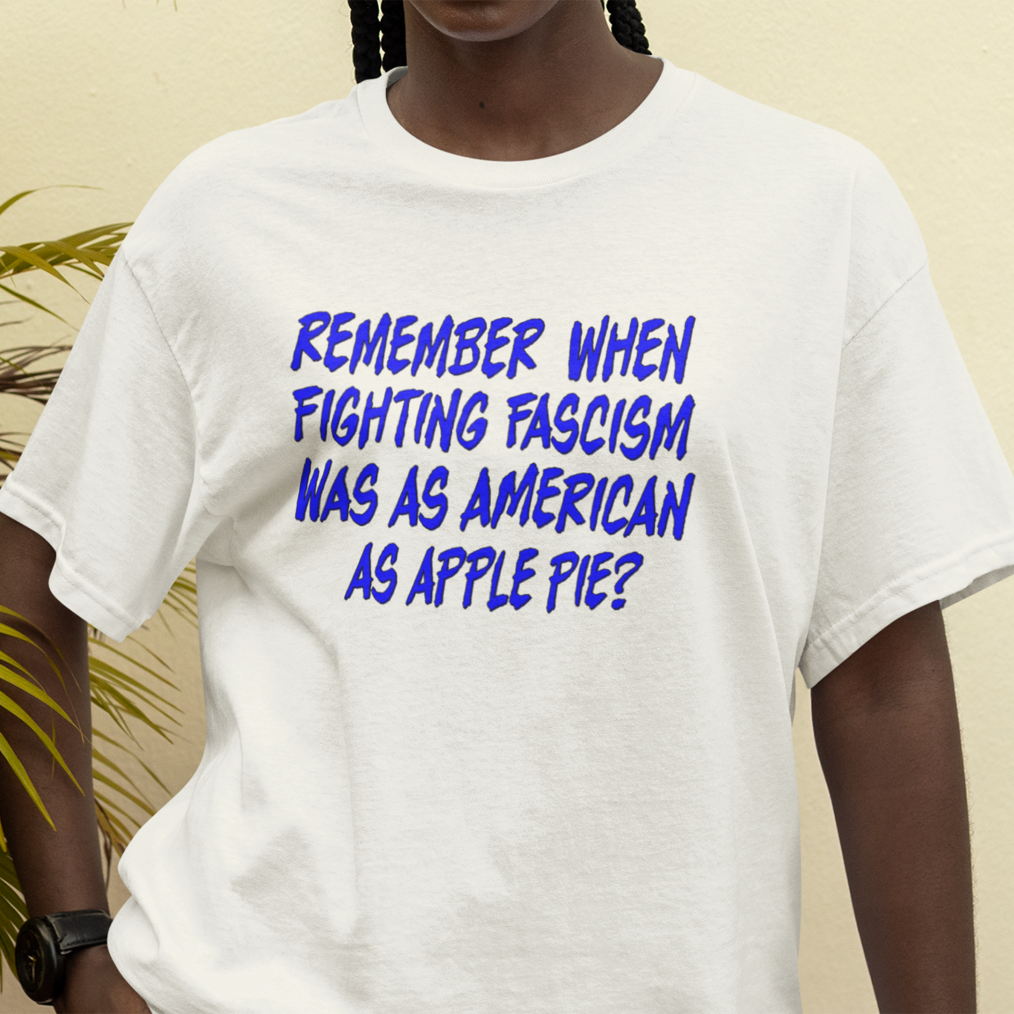 REMEMBER WHEN T-SHIRT/WHITE