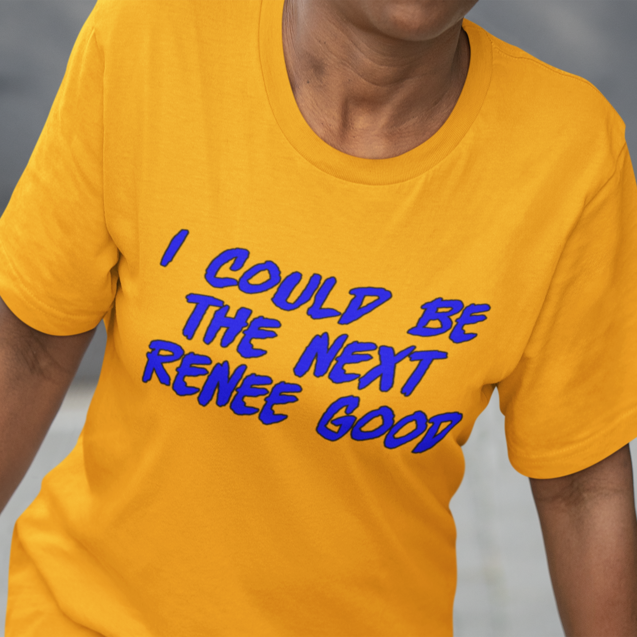 RENEE GOOD T-SHIRT/GOLD