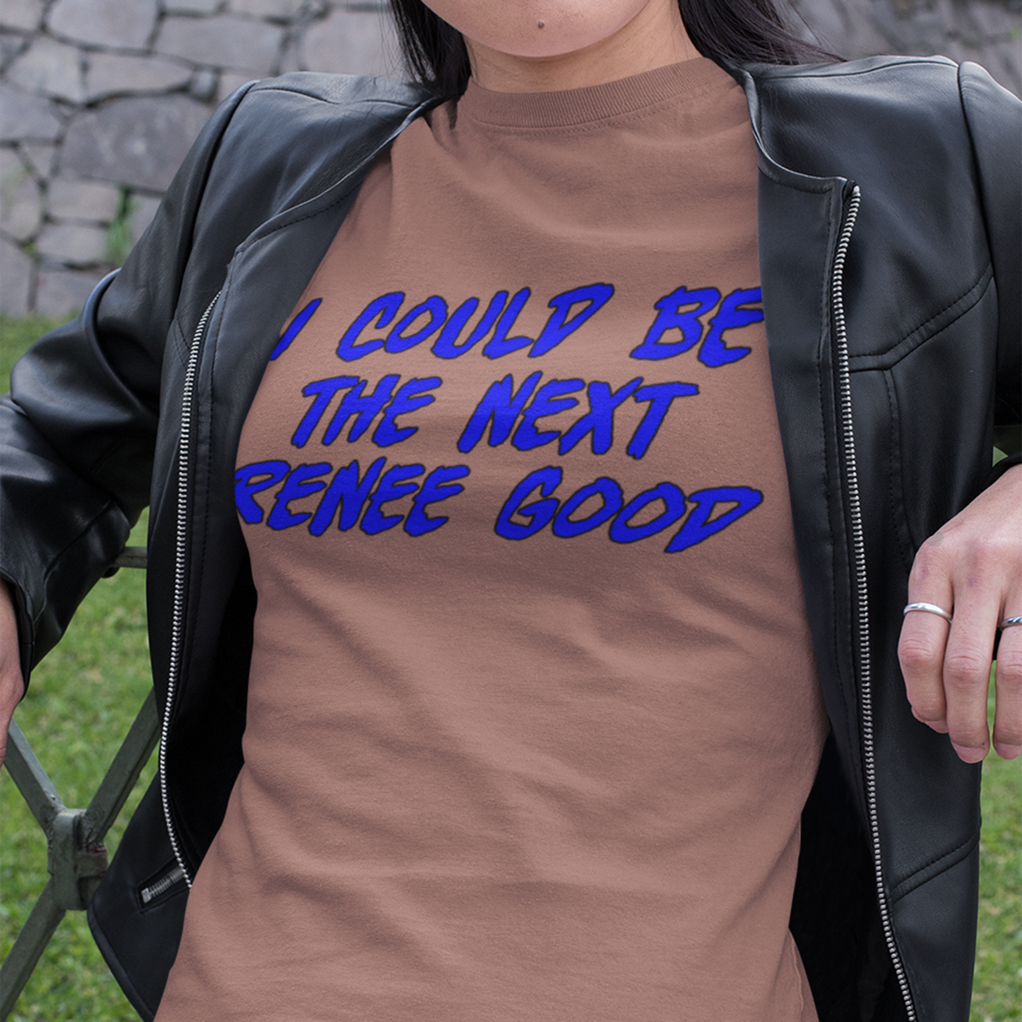 RENEE GOOD T-SHIRT/HEATHER CLAY