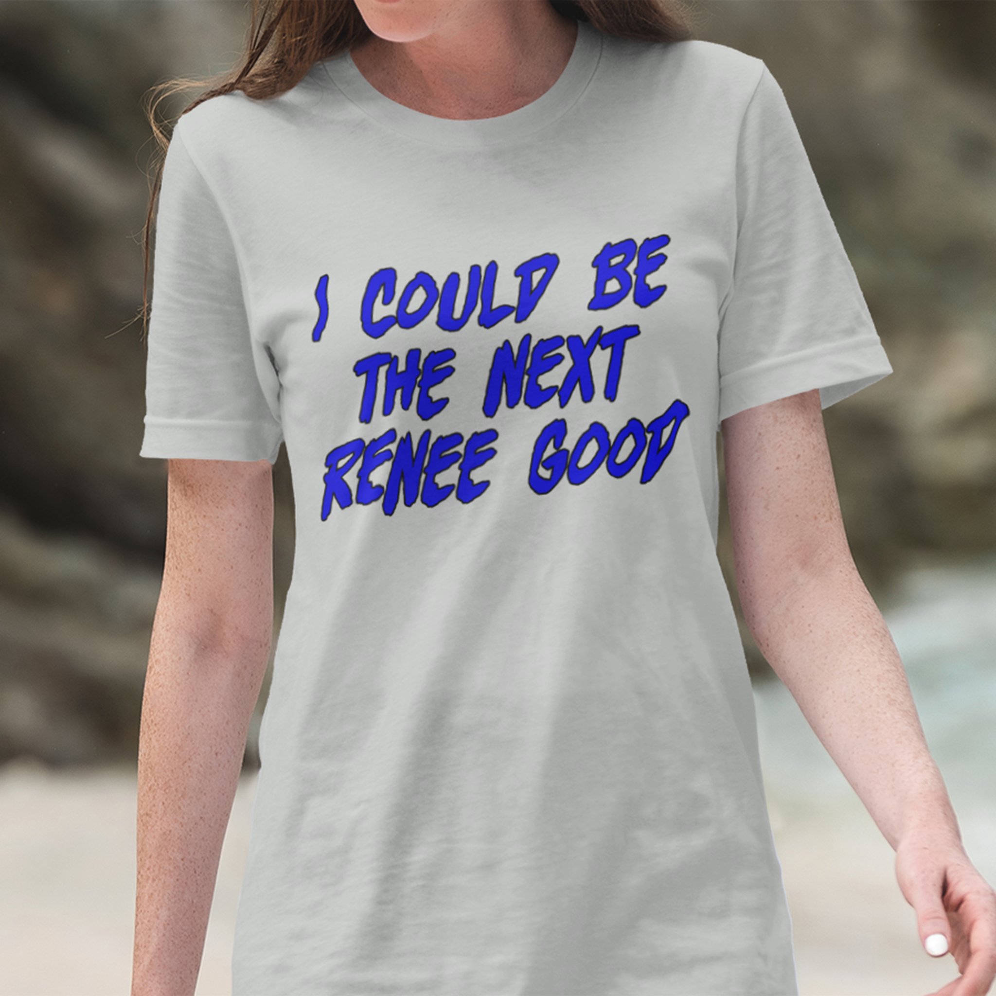 RENEE GOOD T-SHIRT/SILVER