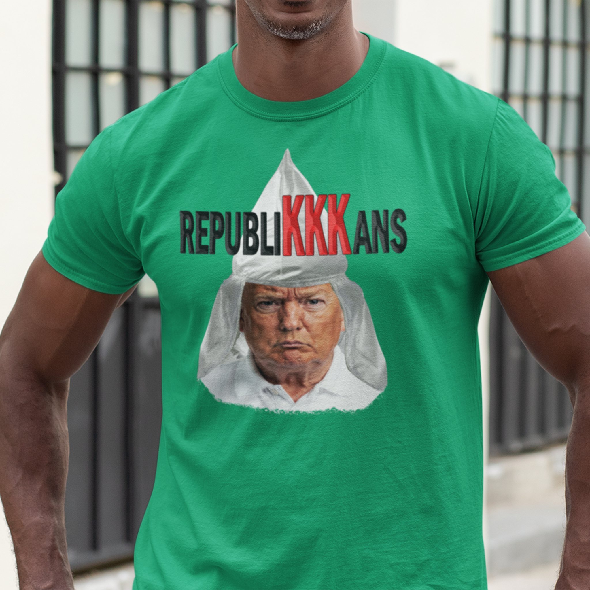 REPUBLIKKKANS T-SHIRT/HEATHER KELLY