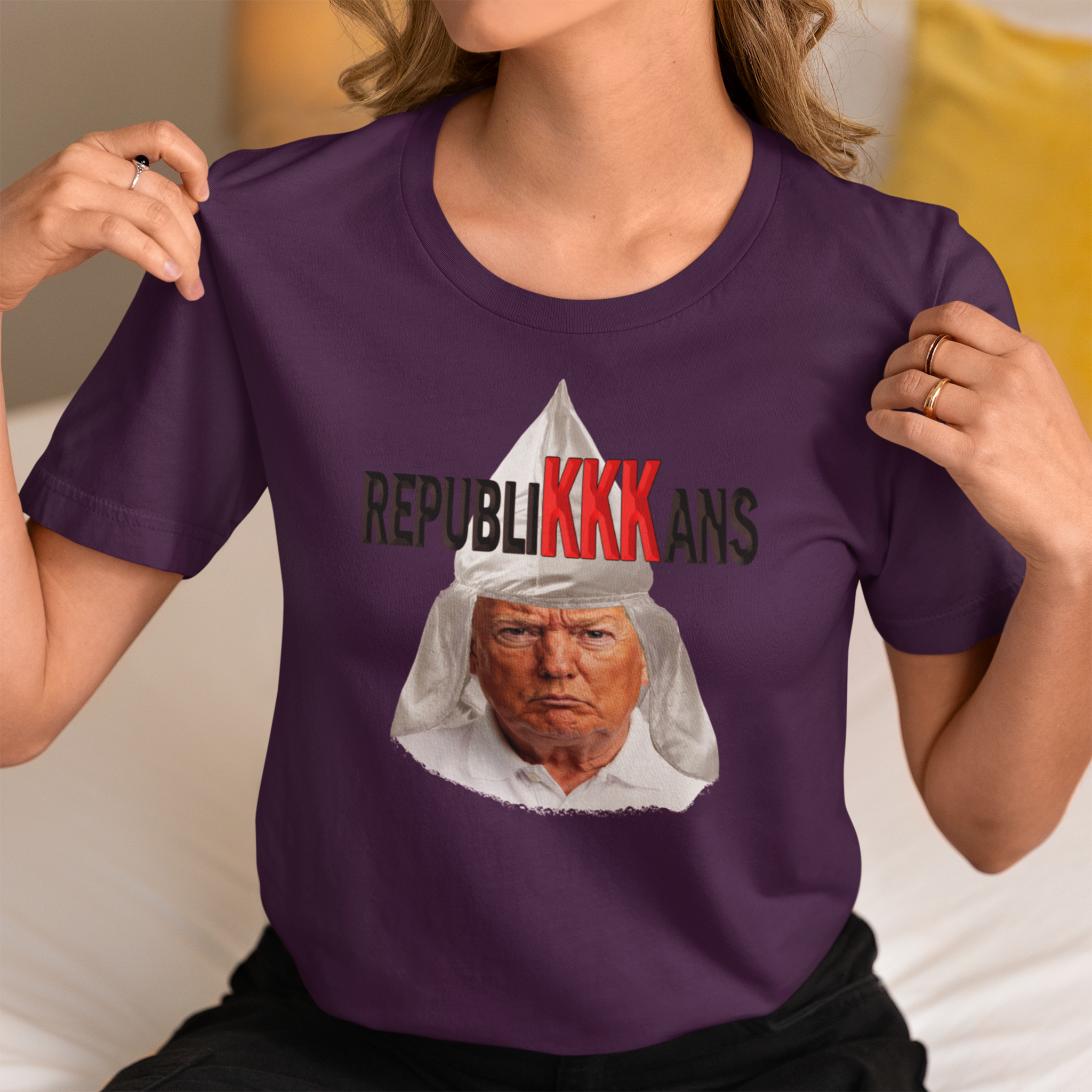 REPUBLIKKKANS T-SHIRT/TEAM PURPLE