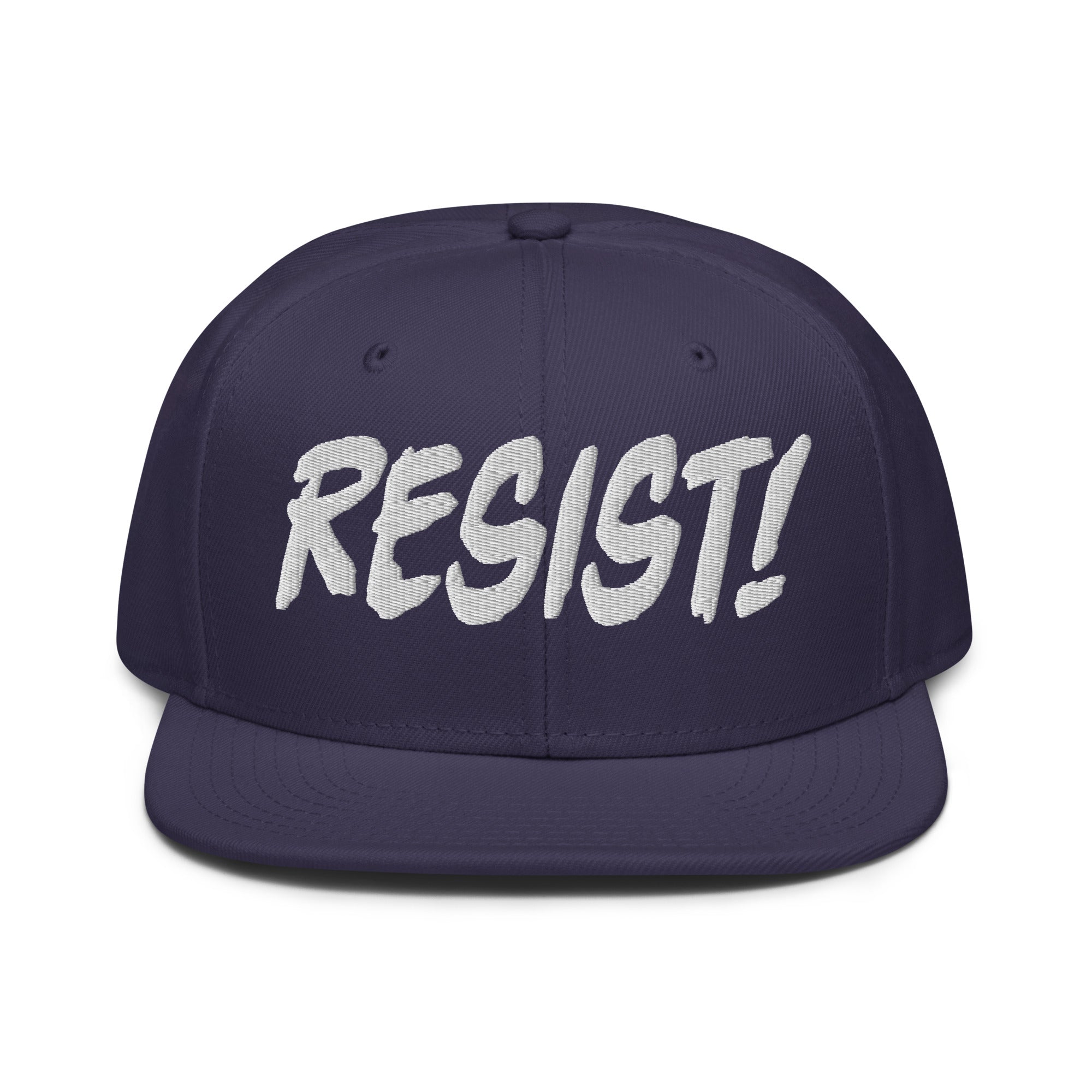 RESIST! SNAPBACK CAP/Navy blue