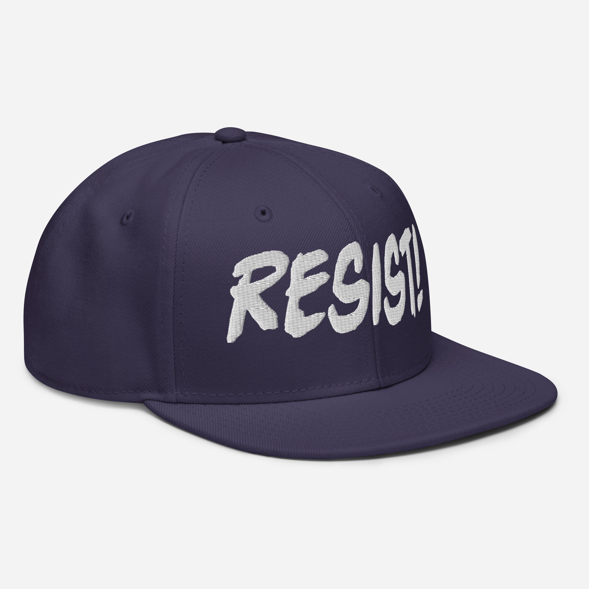 RESIST! SNAPBACK CAP/Navy blue
