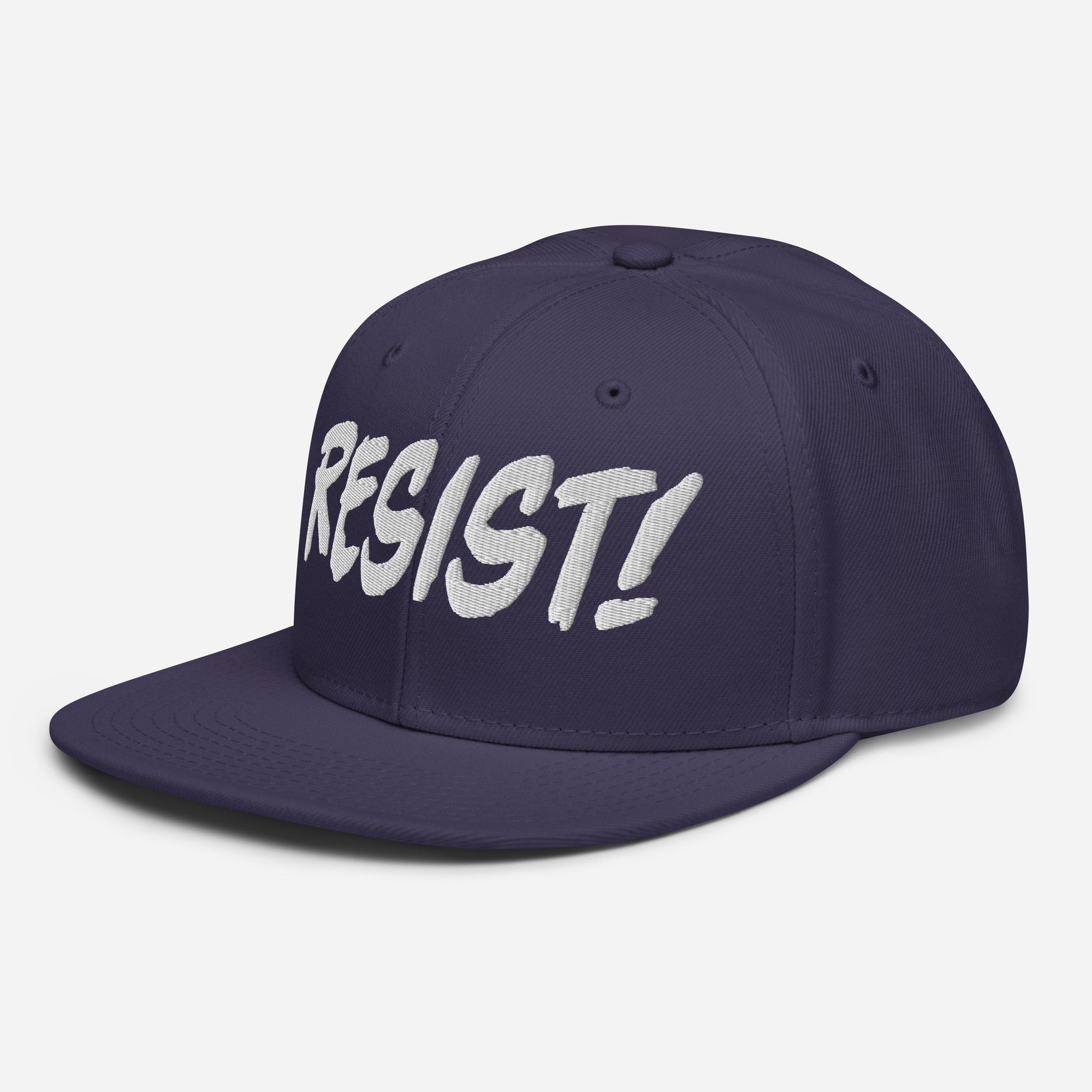 RESIST! SNAPBACK CAP/Navy blue
