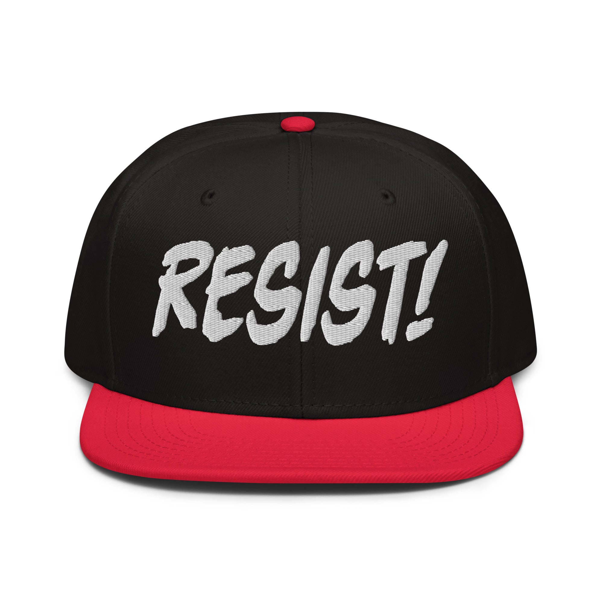 RESIST! SNAPBACK CAP/Red/Black/Black