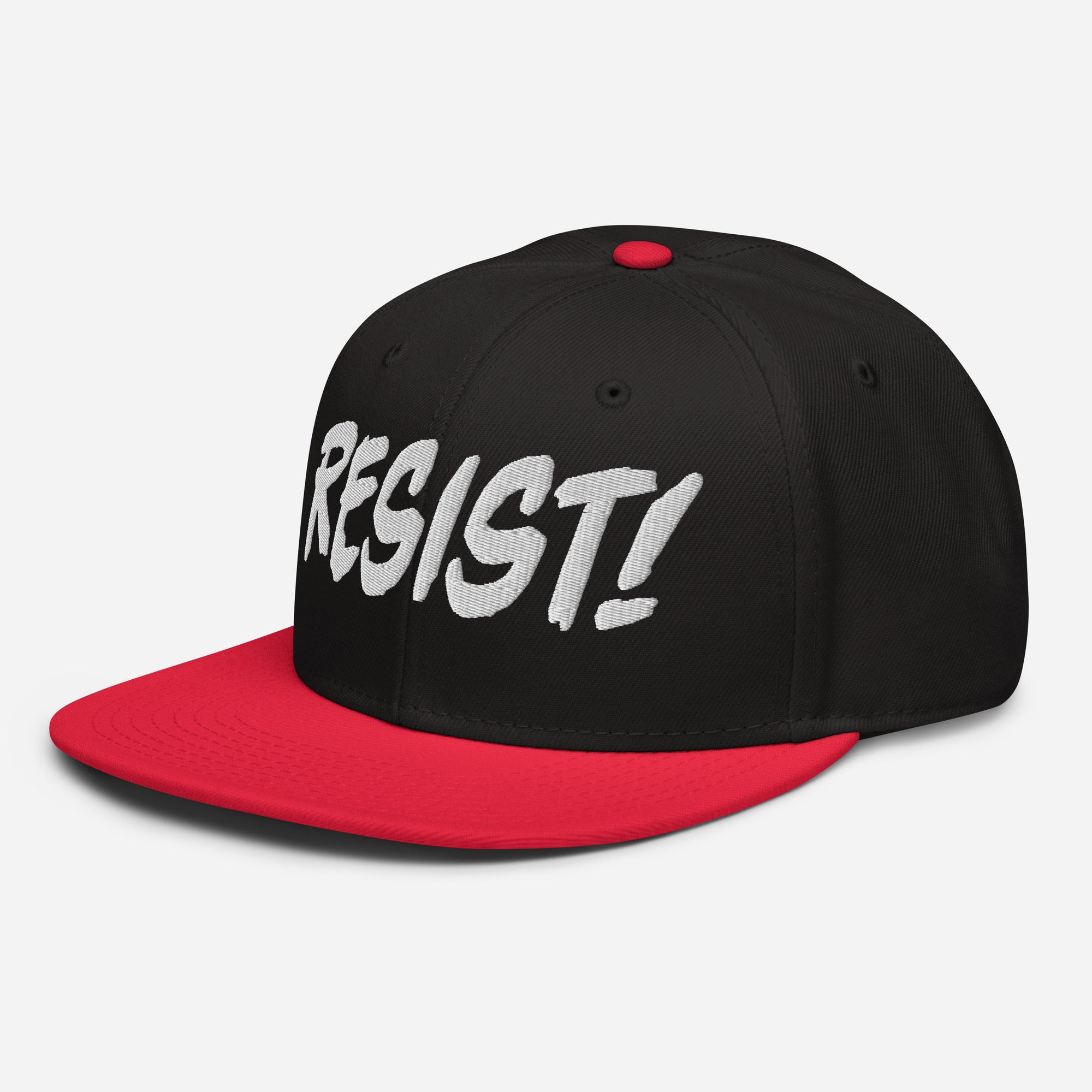 RESIST! SNAPBACK CAP/Red/Black/Black