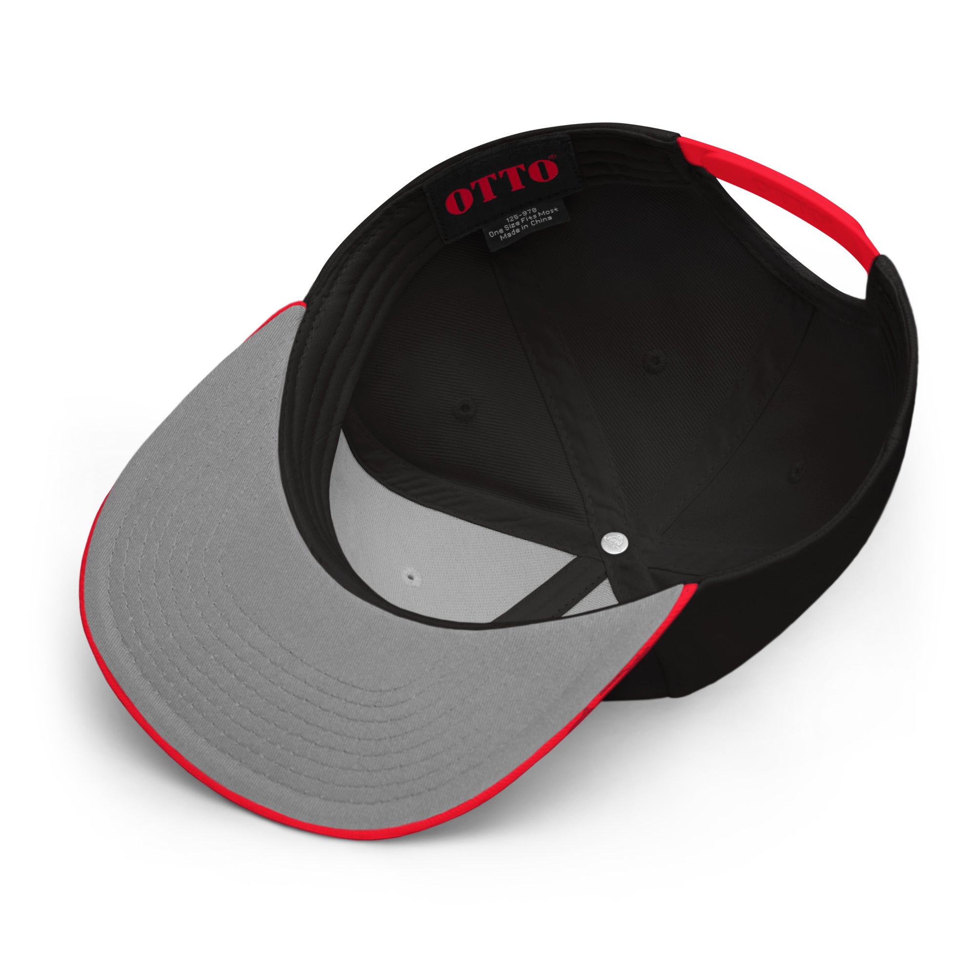 RESIST! SNAPBACK CAP/Red/Black/Black