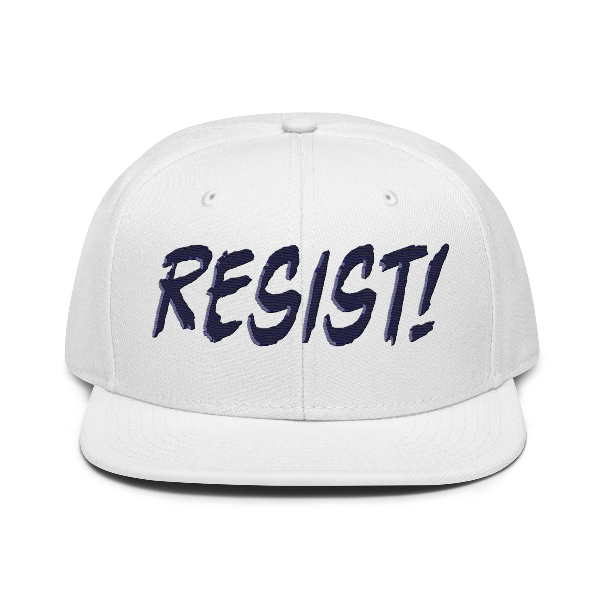 RESIST! SNAPBACK CAP/White