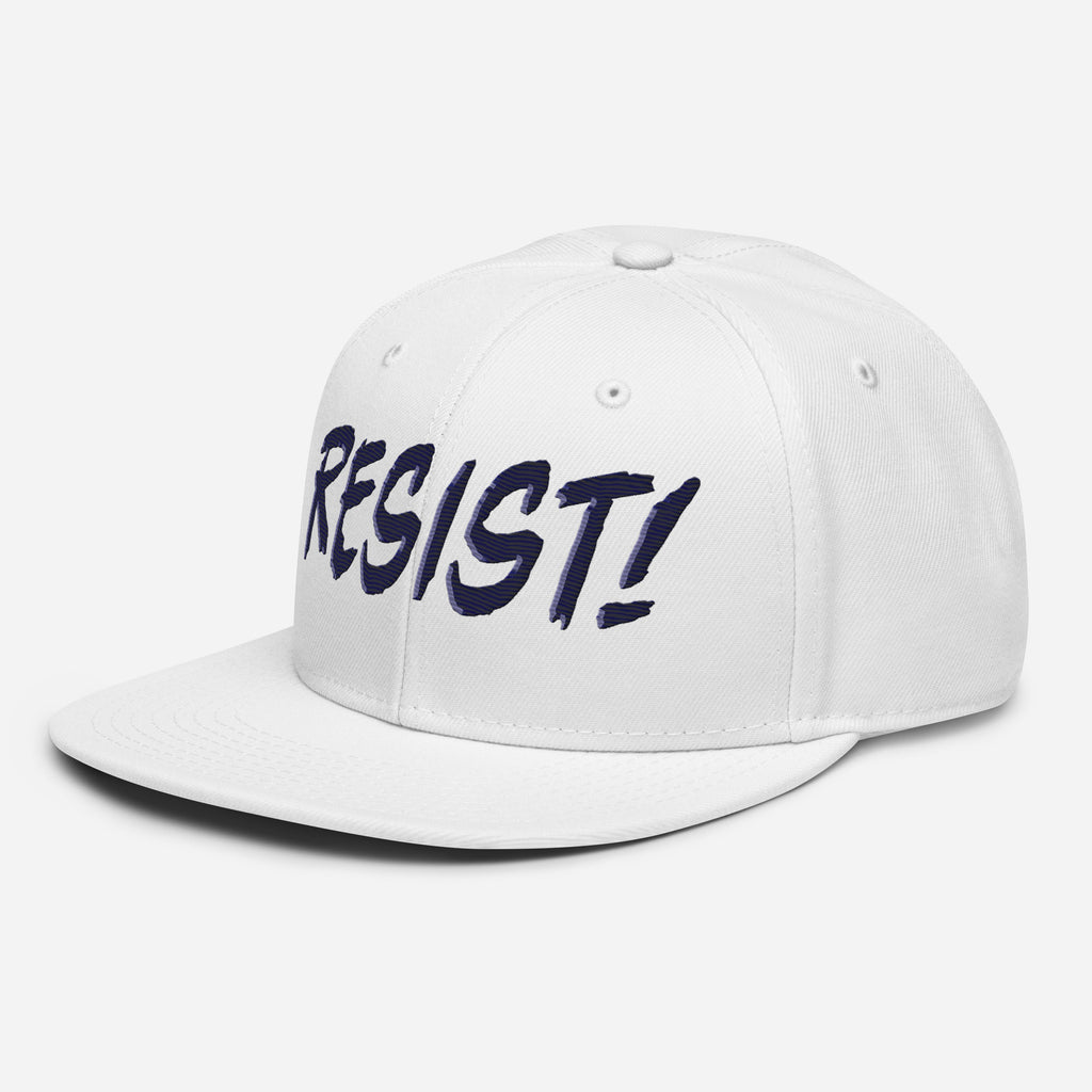 RESIST! SNAPBACK CAP/White