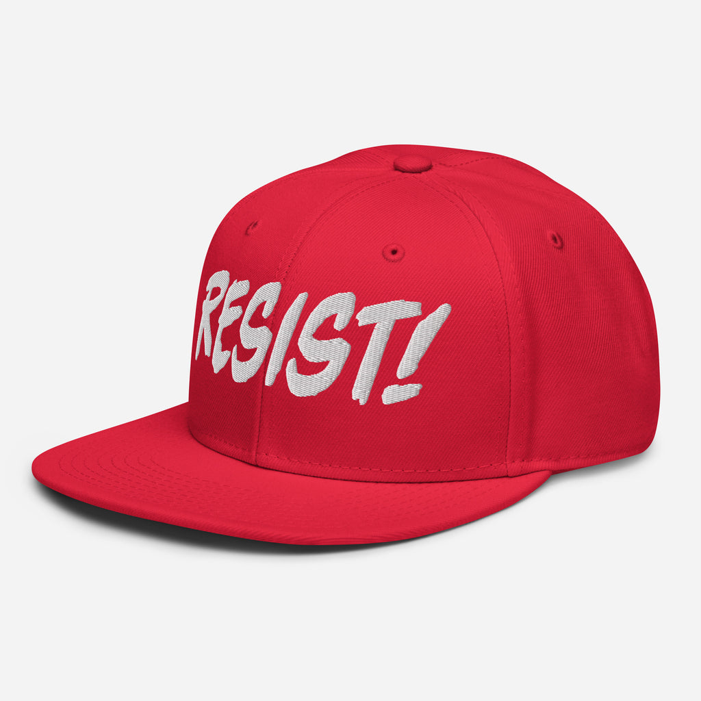 RESIST! SNAPBACK CAP/Red