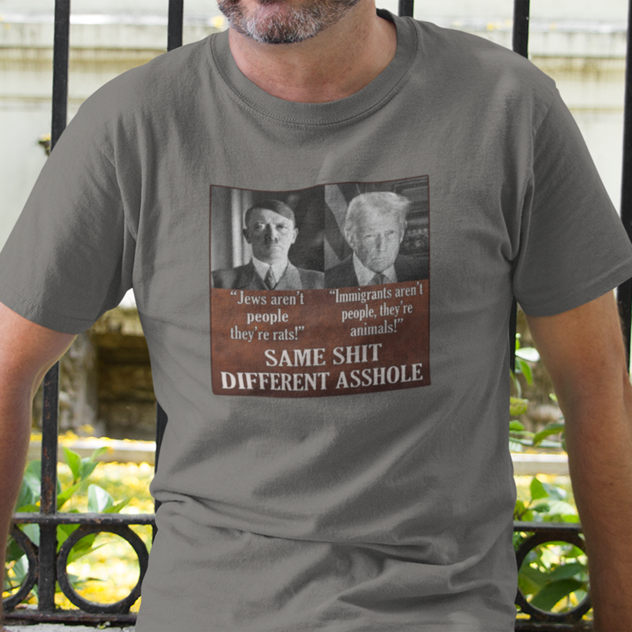 SAME SHIT T-SHIRT/ASPHALT