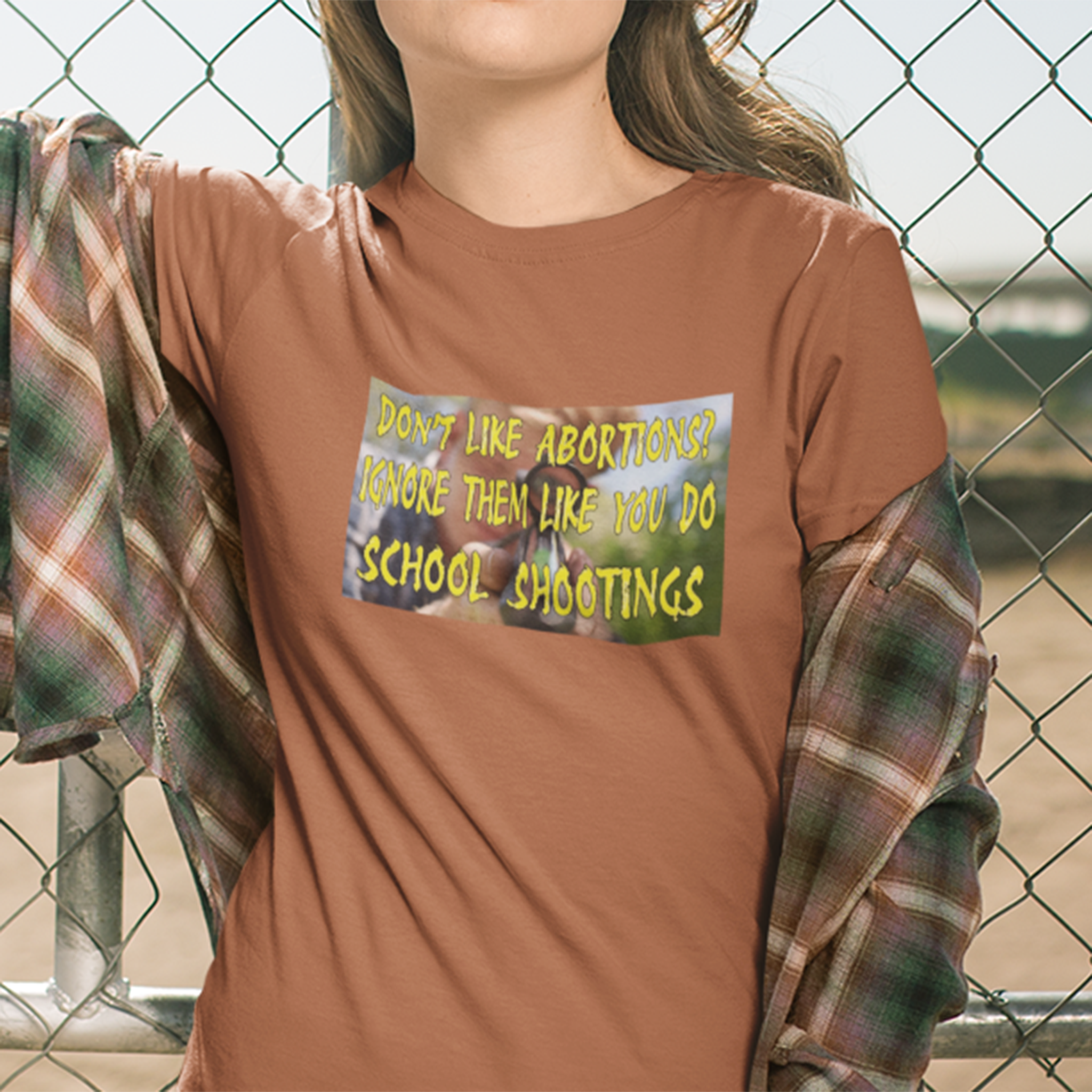 SCHOOL SHOOTINGS T-SHIRT/AUTUMN
