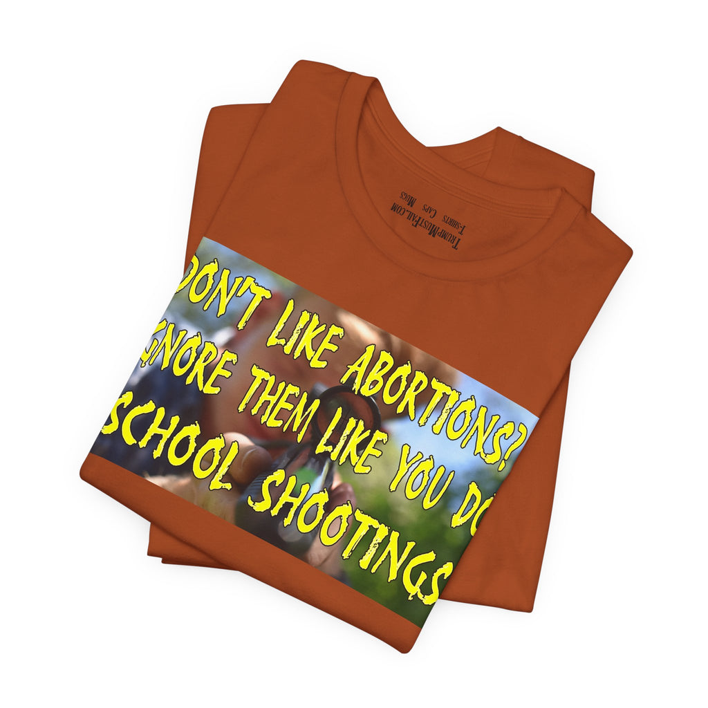 SCHOOL SHOOTINGS T-SHIRT/AUTUMN