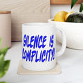 SIGNAL OF DISTRESS CERAMIC MUG/WHITE