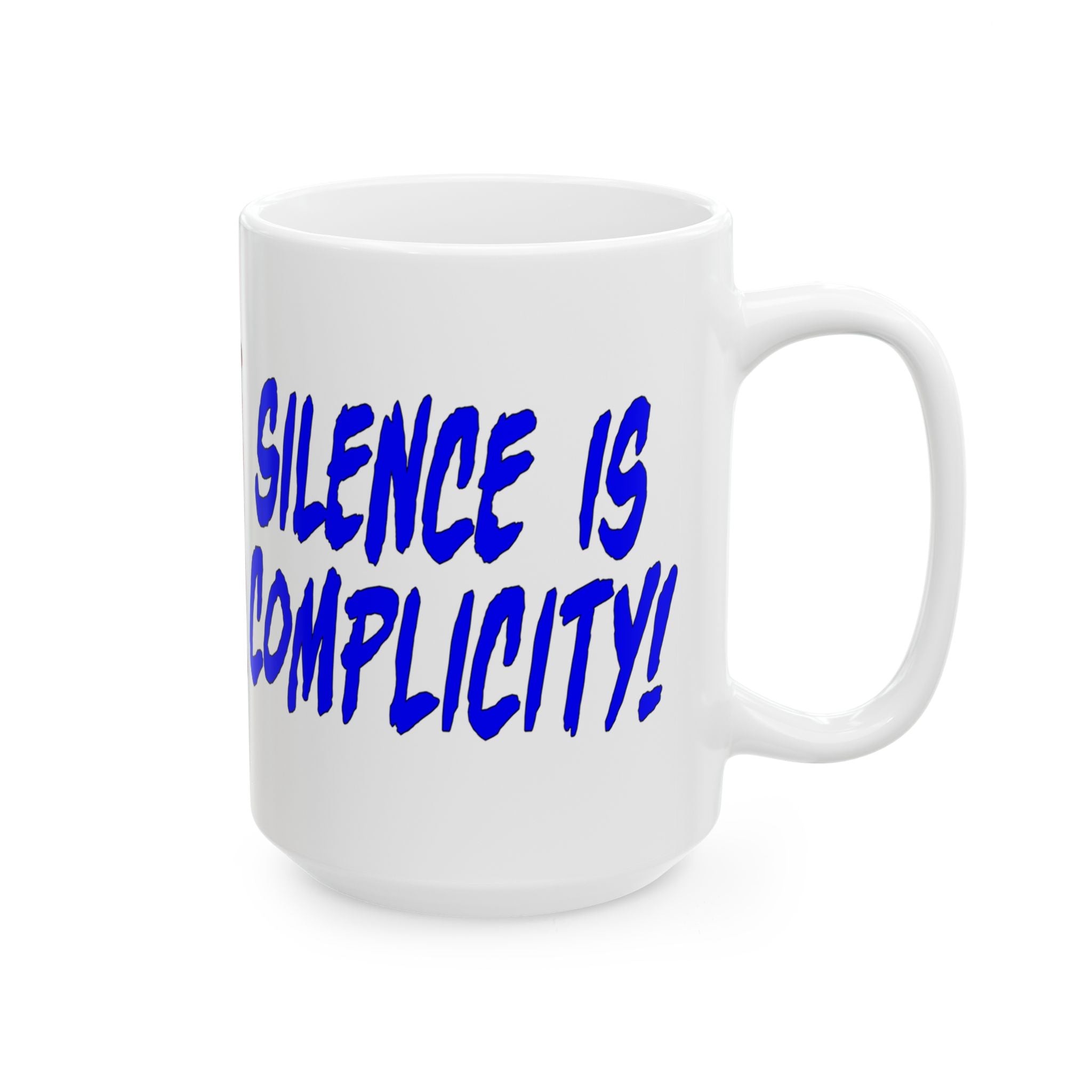 SIGNAL OF DISTRESS CERAMIC MUG/WHITE