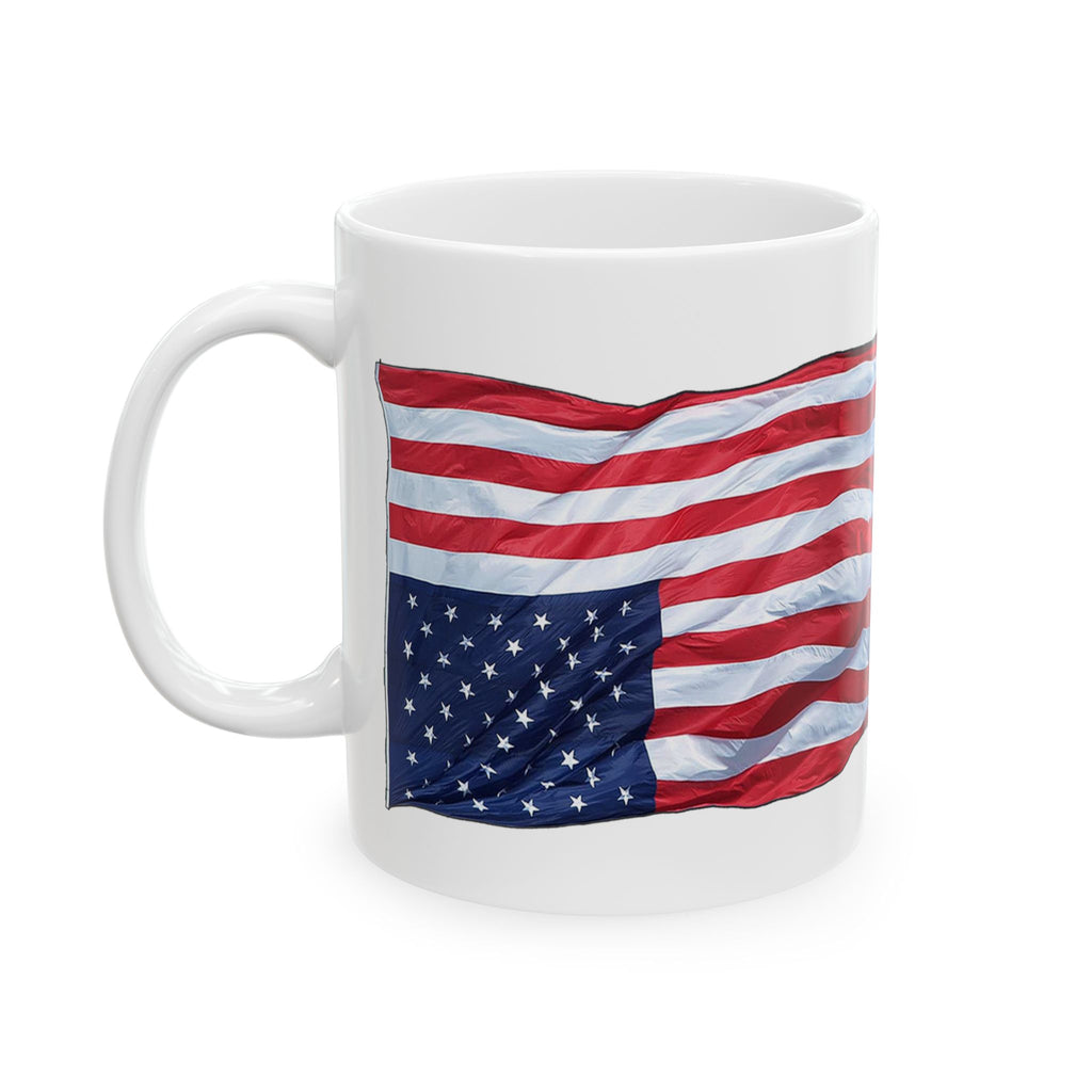 SIGNAL OF DISTRESS CERAMIC MUG/WHITE