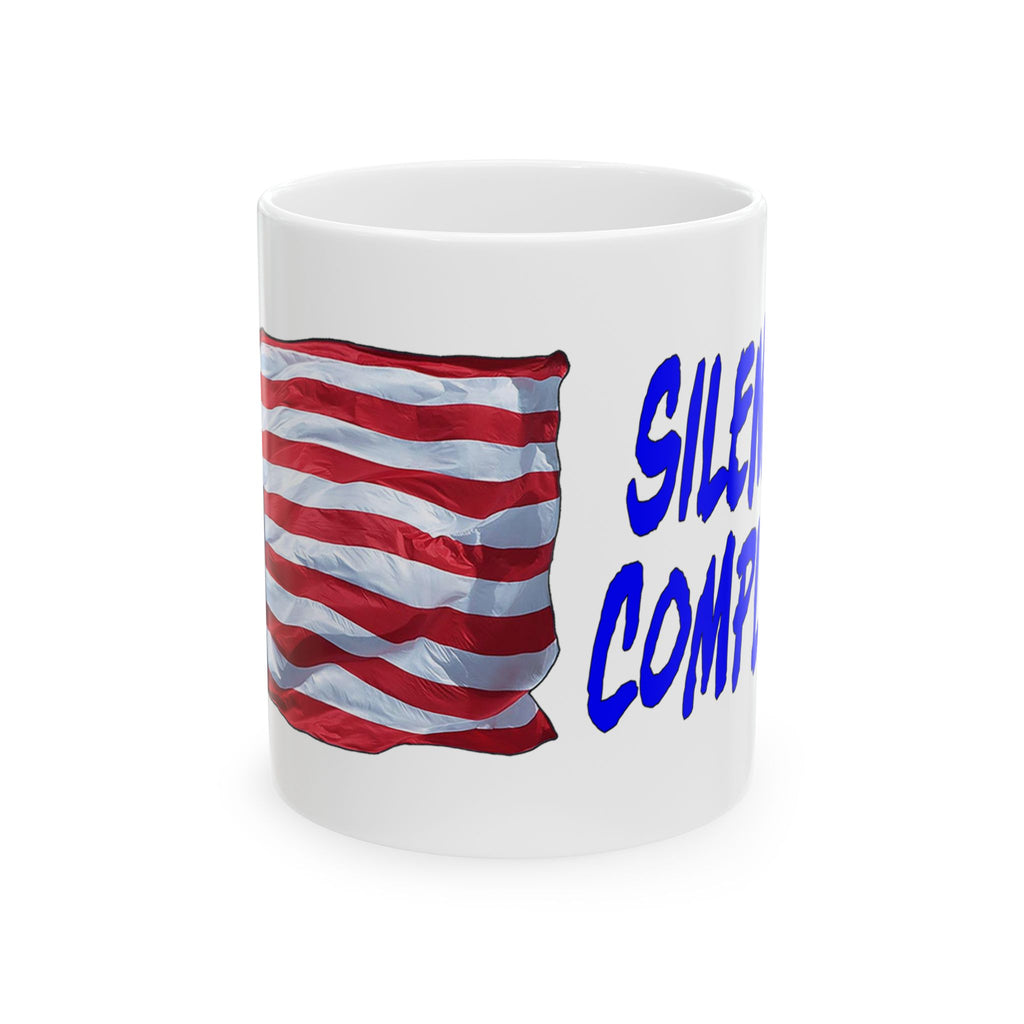 SIGNAL OF DISTRESS CERAMIC MUG/WHITE