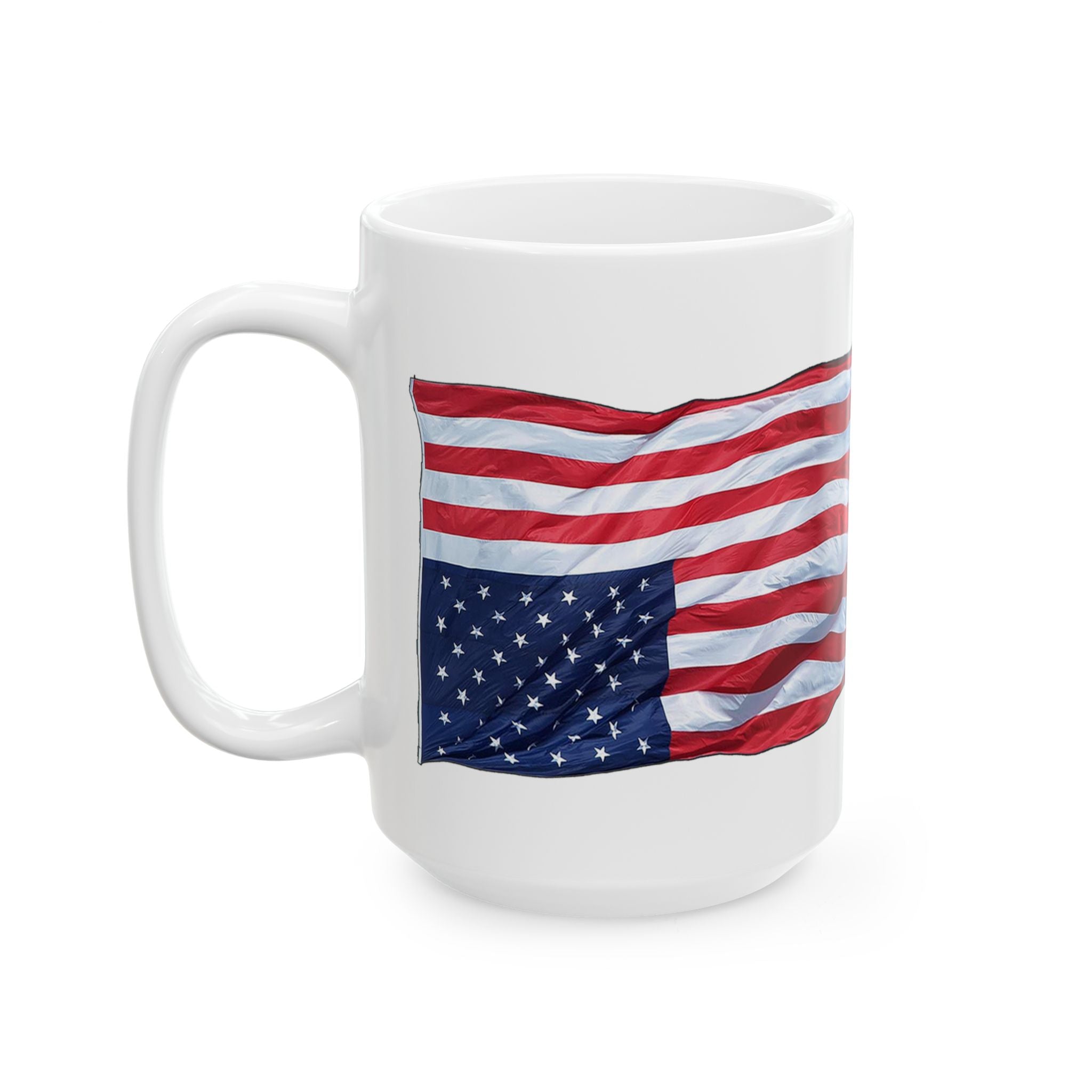 SIGNAL OF DISTRESS CERAMIC MUG/WHITE