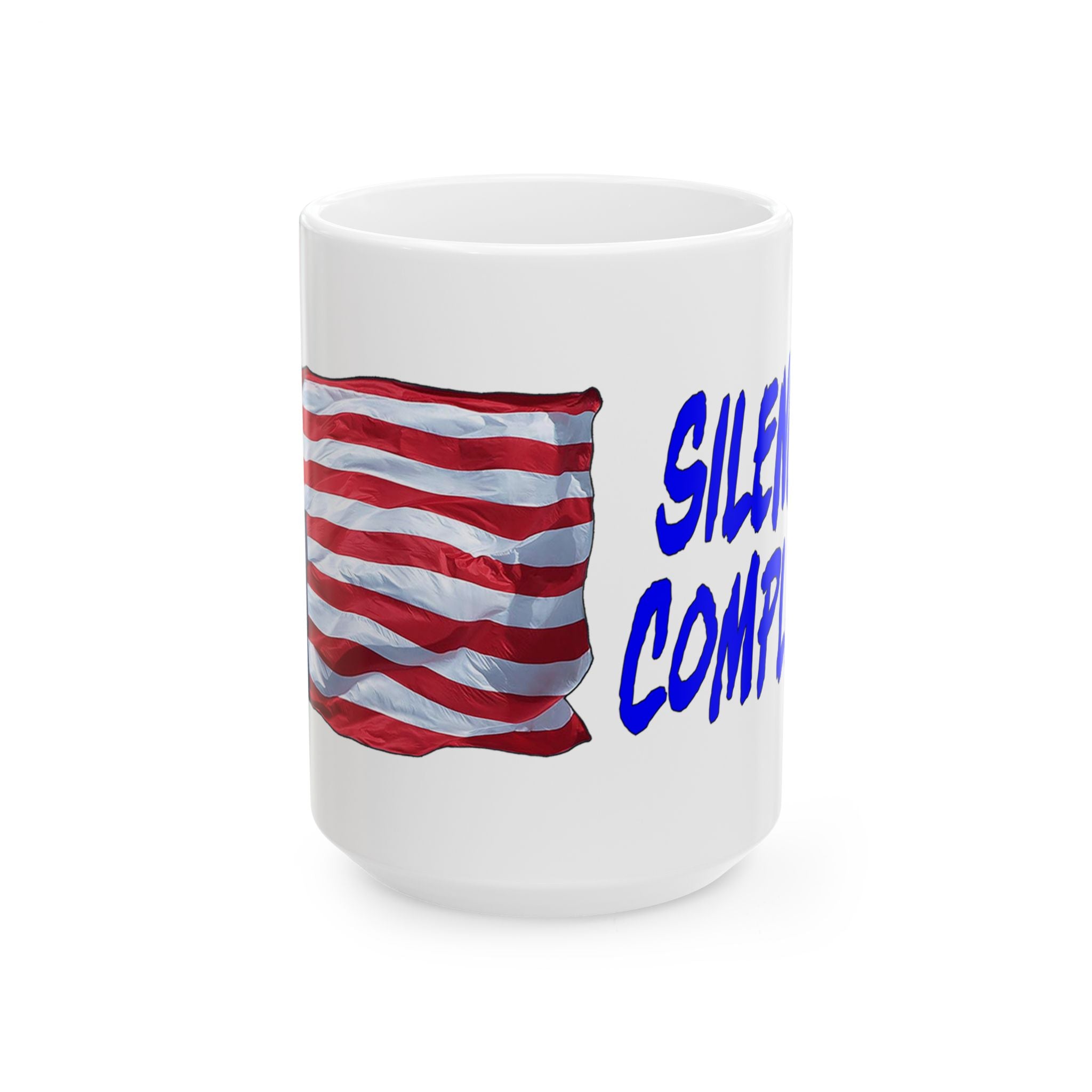 SIGNAL OF DISTRESS CERAMIC MUG/WHITE