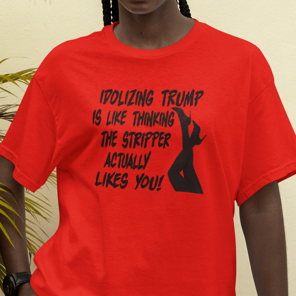 STRIPPER T-SHIRT/RED