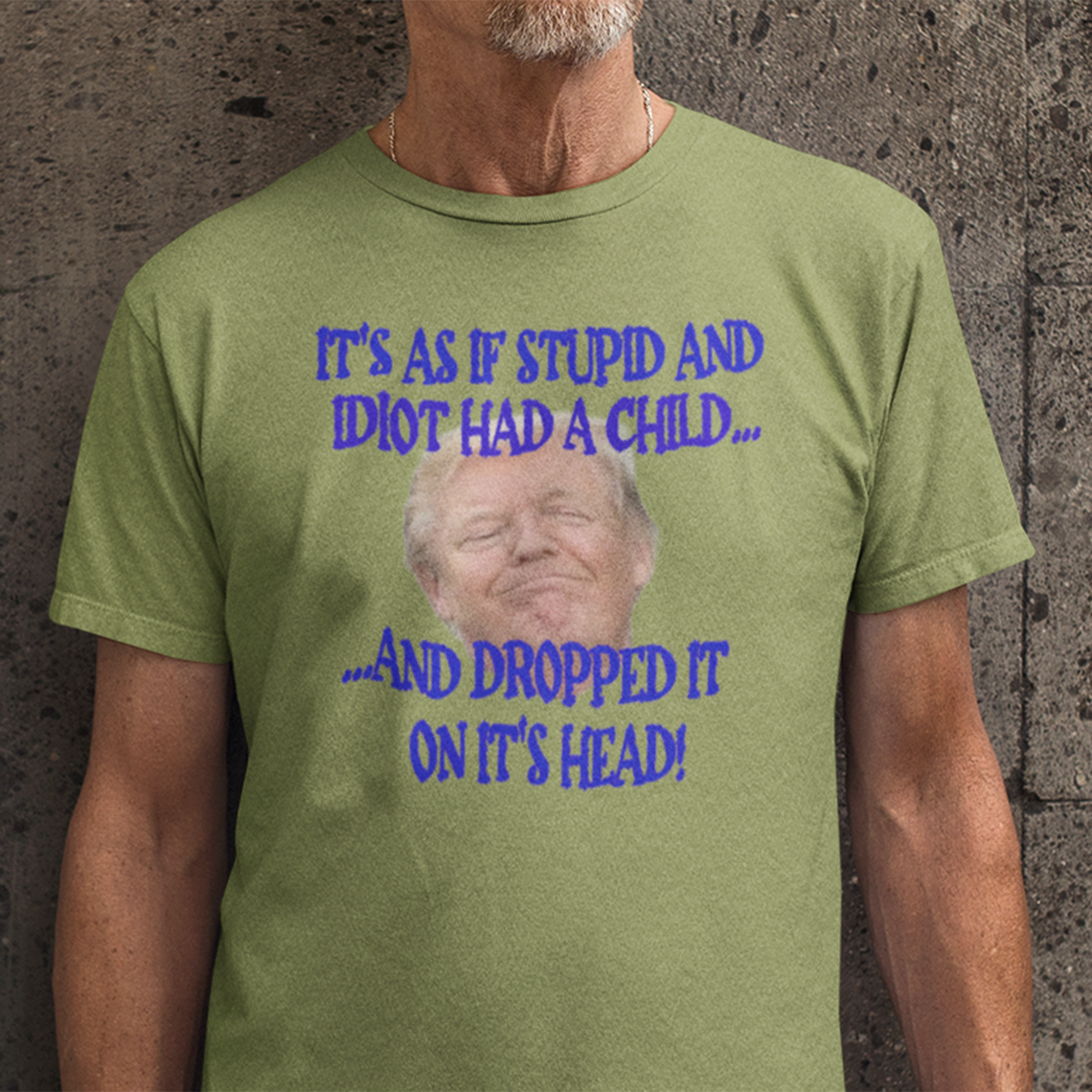 STUPID JR T-SHIRT/HEATHER GREEN