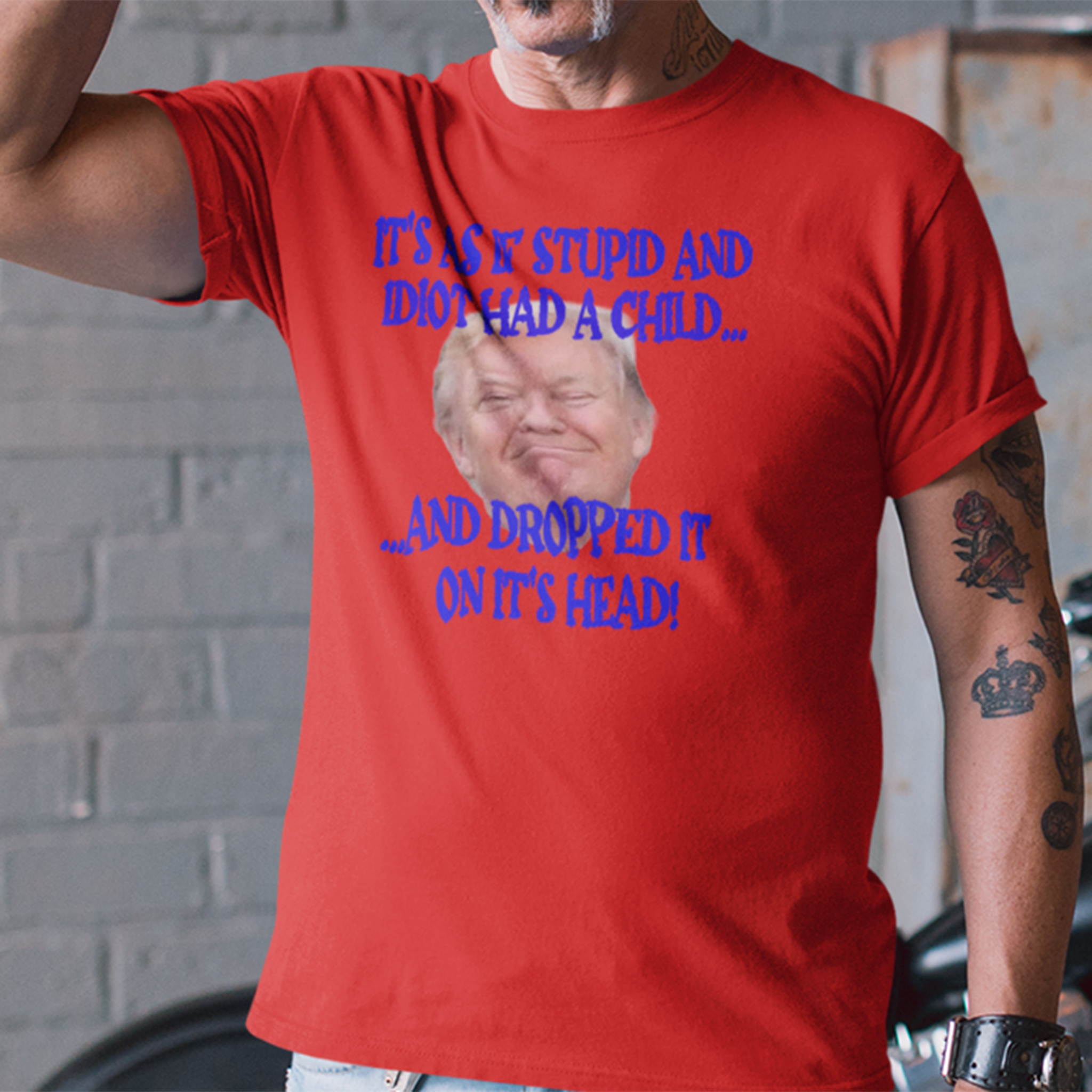 STUPID JR T-SHIRT/RED