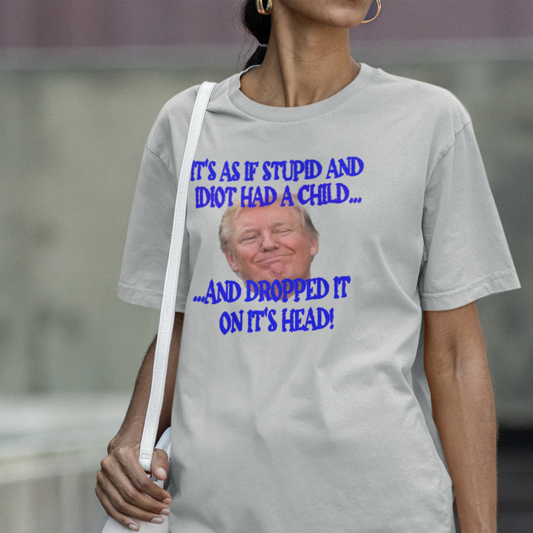 STUPID JR T-SHIRT/SILVER