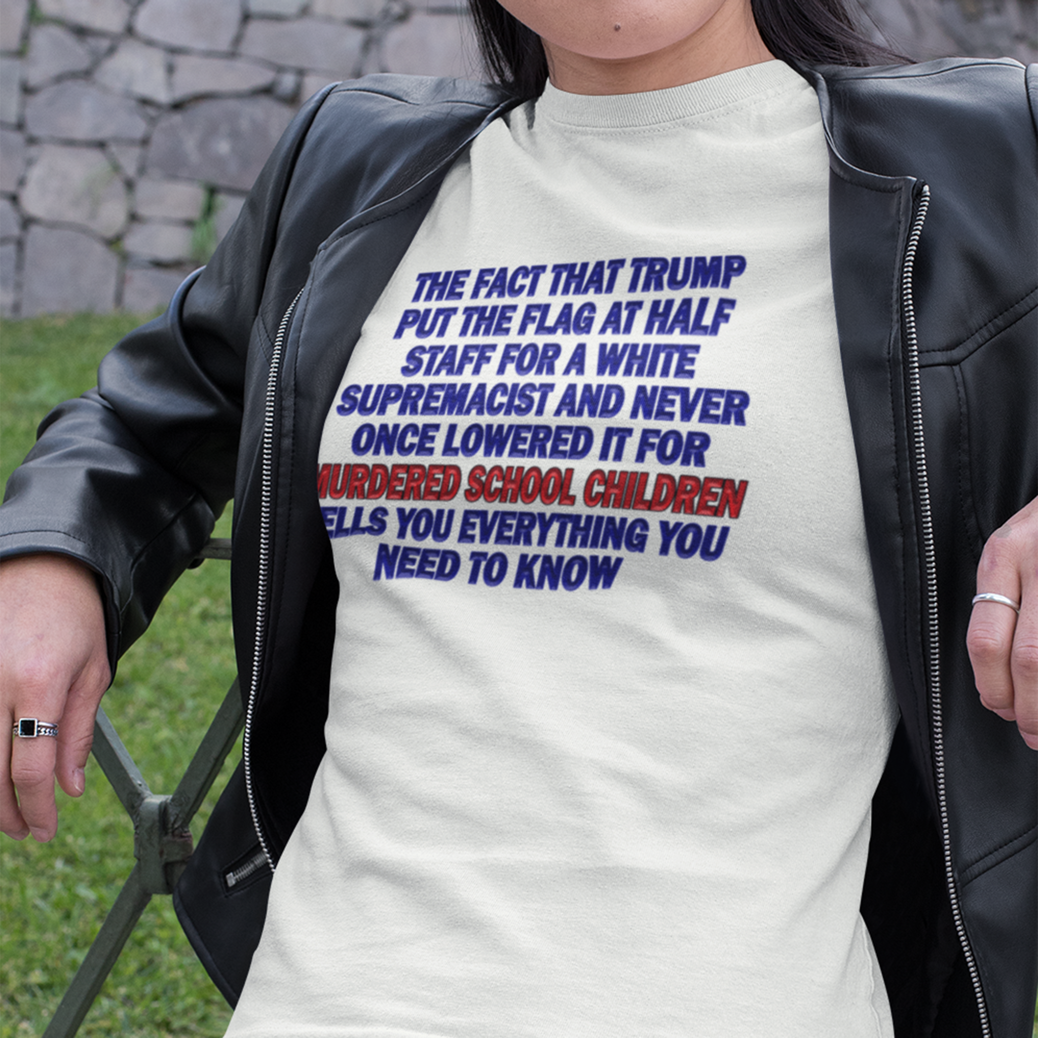 THE FACT T-SHIRT/WHITE