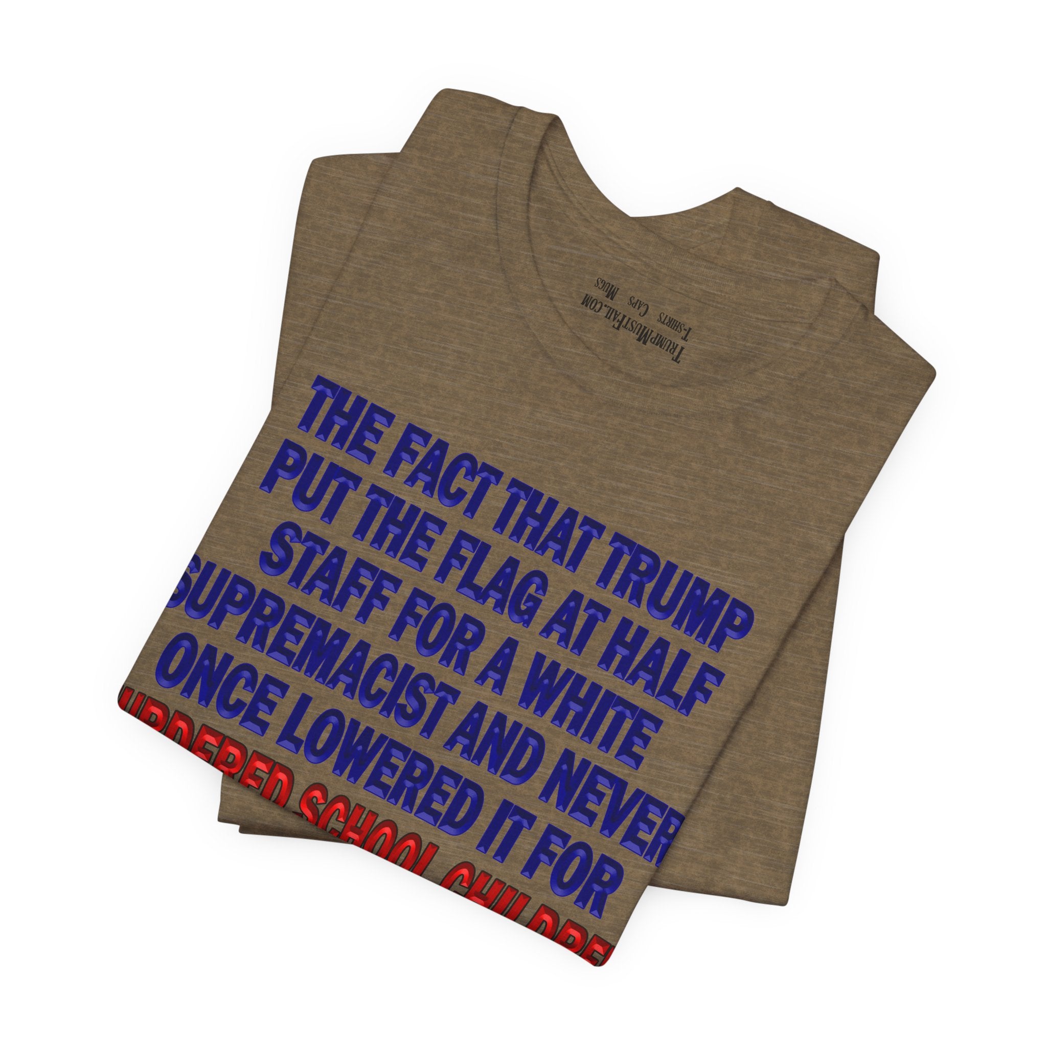 THE FACT T-SHIRT/HEATHER OLIVE