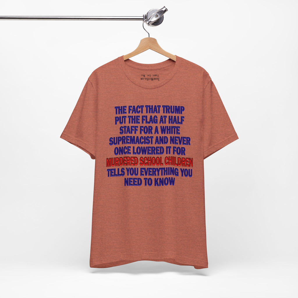 THE FACT T-SHIRT/HEATHER CLAY