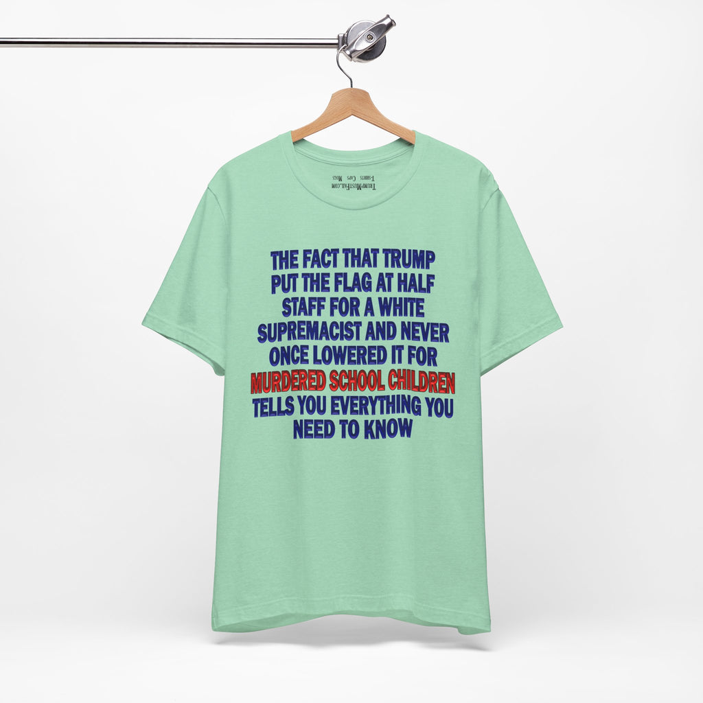THE FACT T-SHIRT/HEATHER MINT