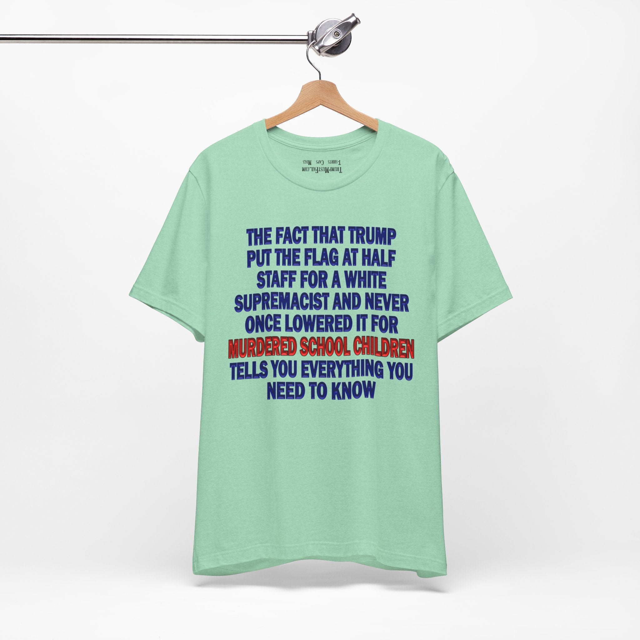 THE FACT T-SHIRT/HEATHER MINT