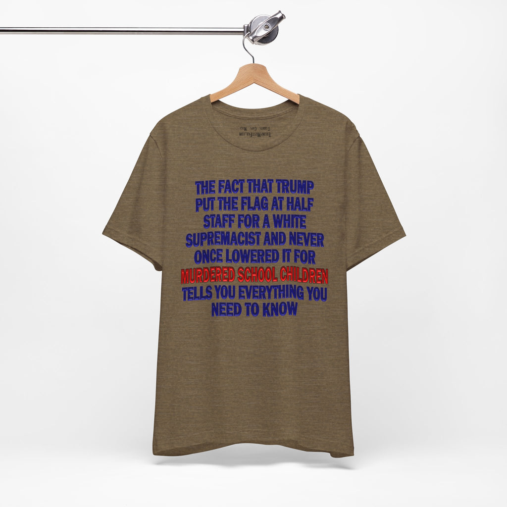 THE FACT T-SHIRT/HEATHER OLIVE