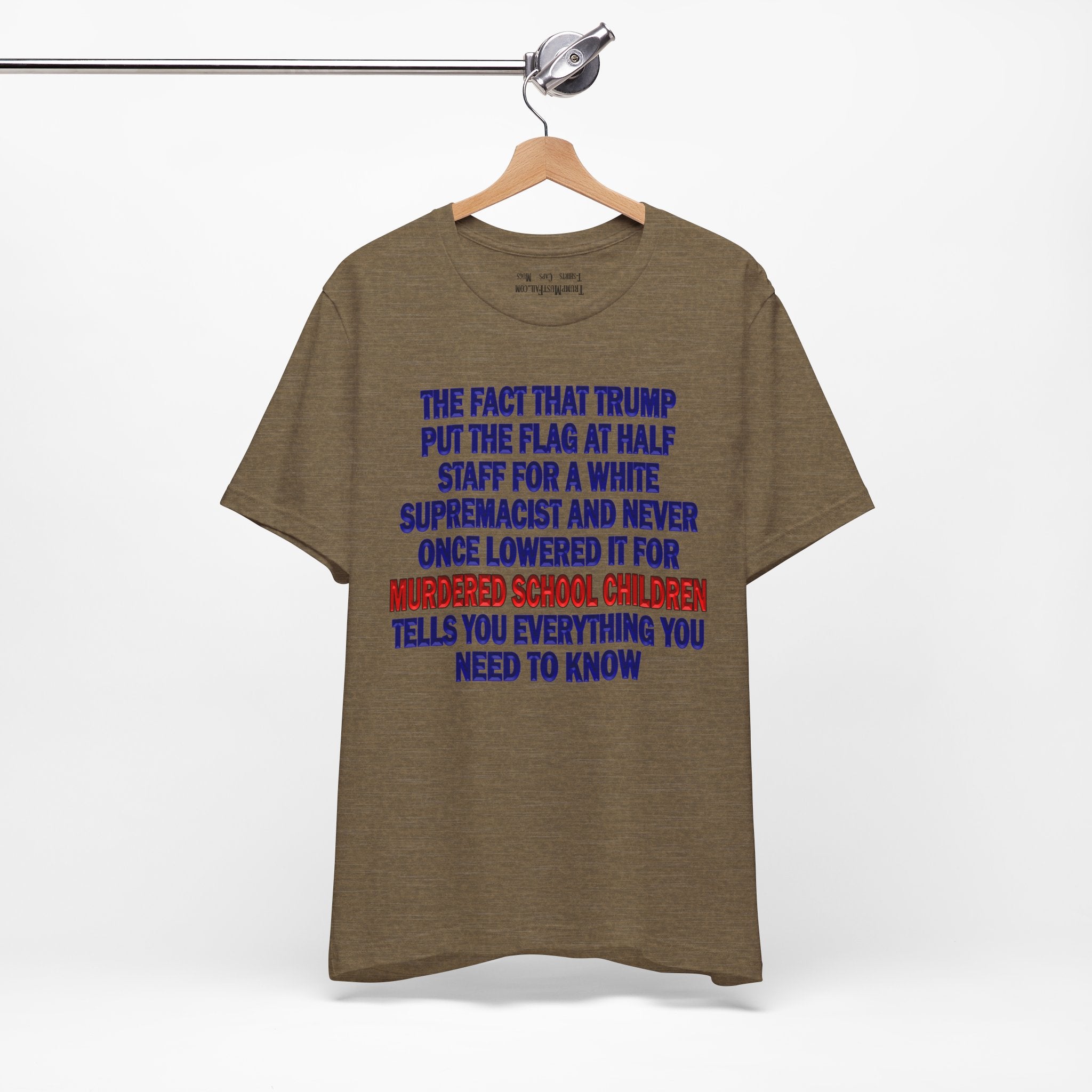 THE FACT T-SHIRT/HEATHER OLIVE