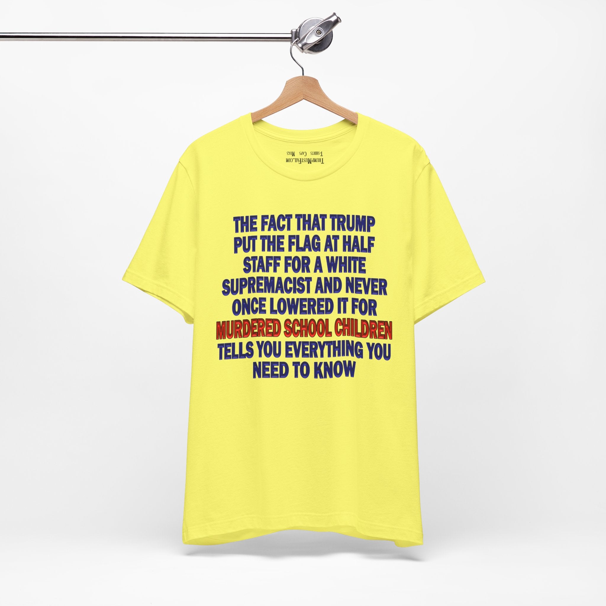 THE FACT T-SHIRT/YELLOW