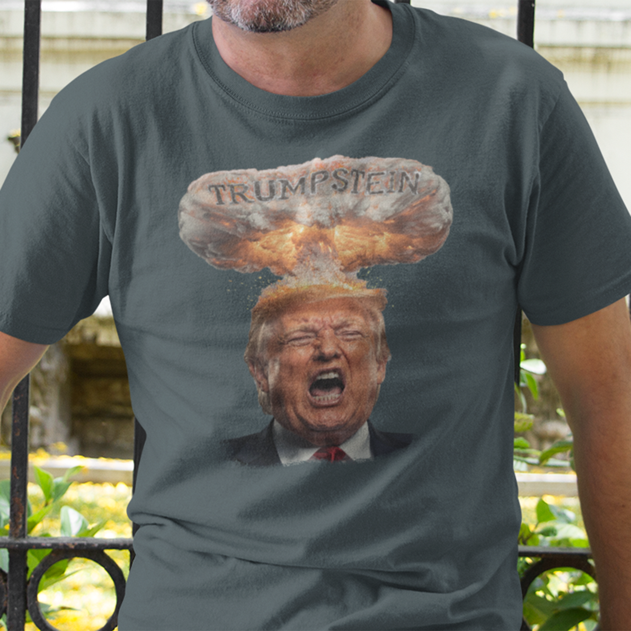 TRUMPSTEIN T-SHIRT/DARK GREY