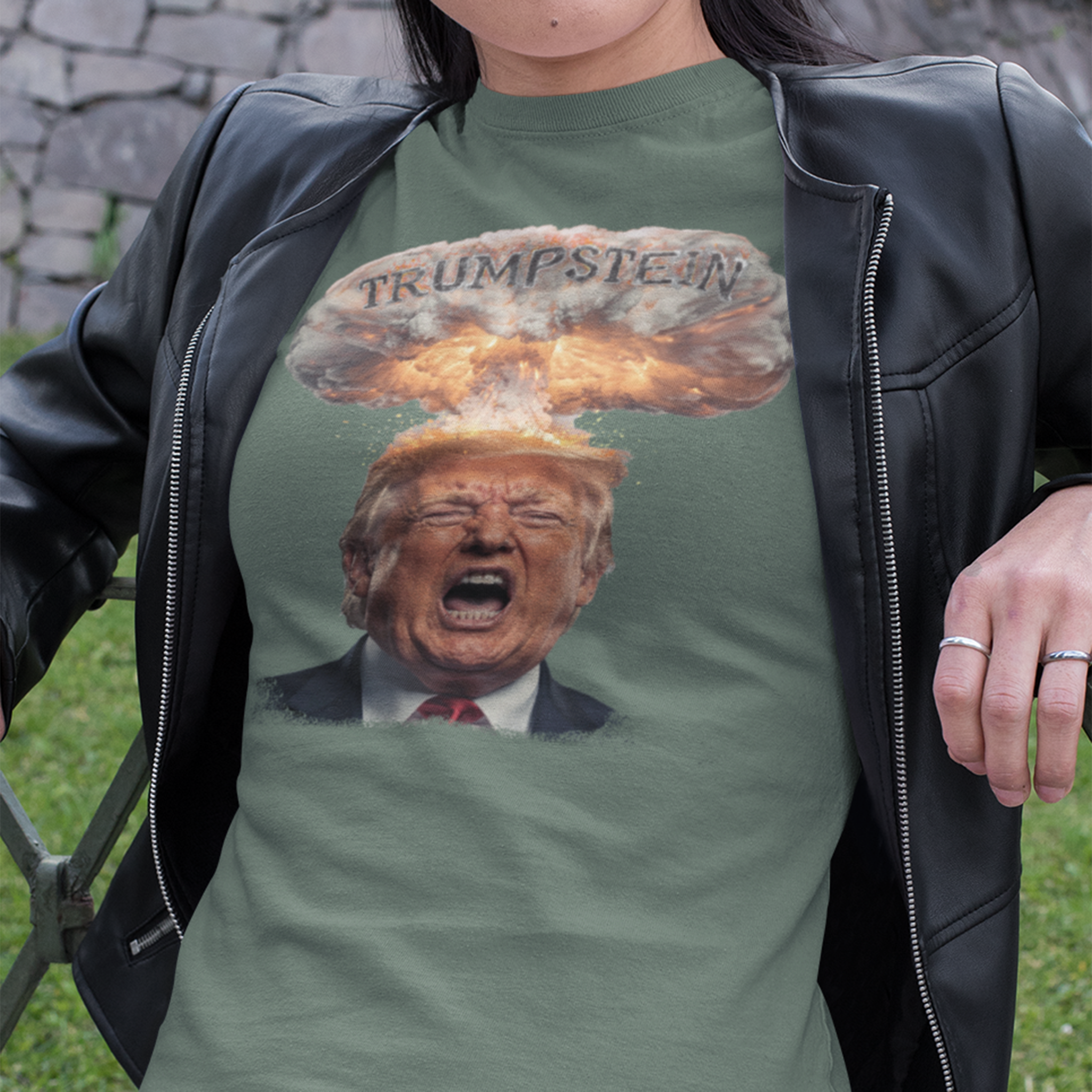 TRUMPSTEIN T-SHIRT/MILITARY GREEN