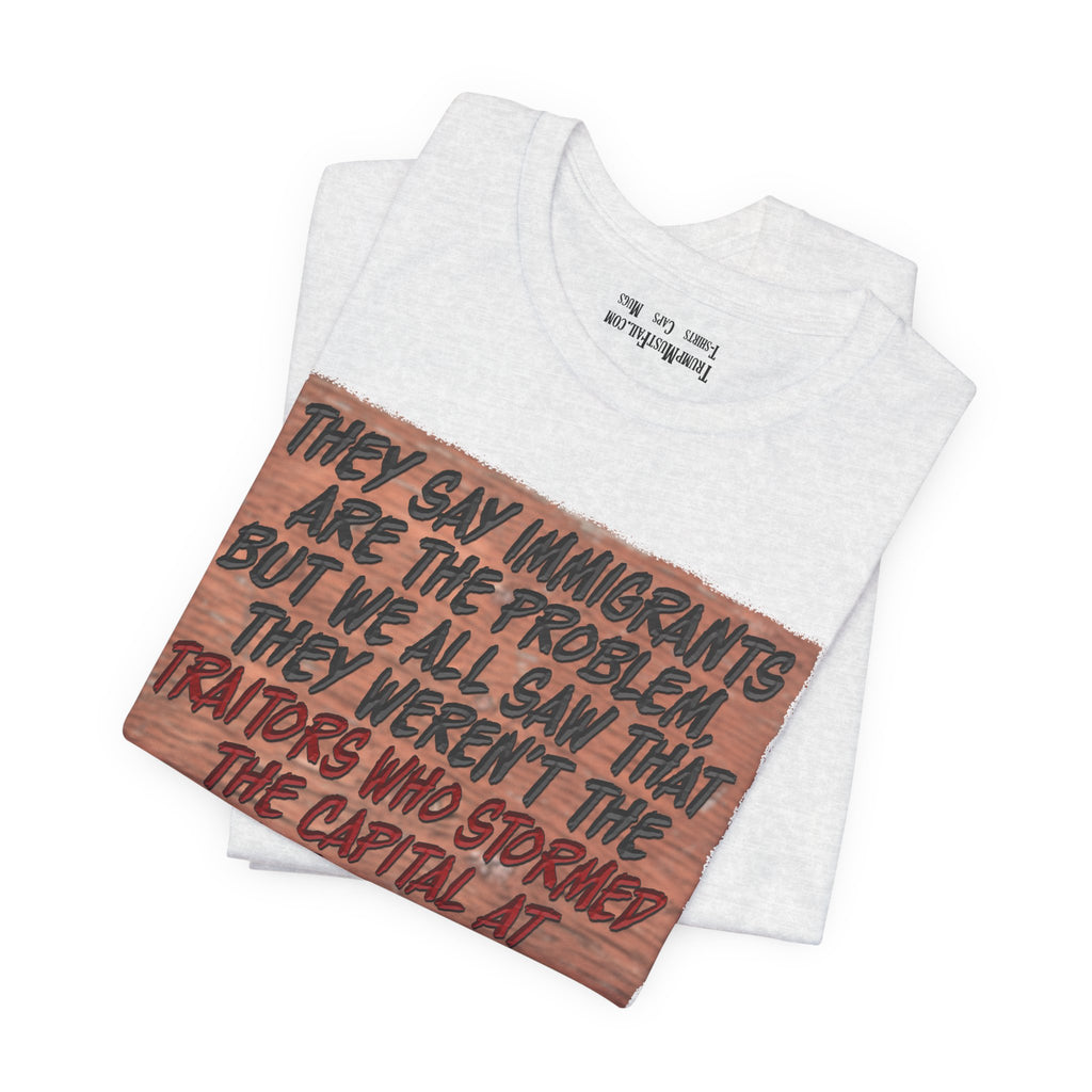 TRUMPS DIRECTION T-SHIRT/ASH