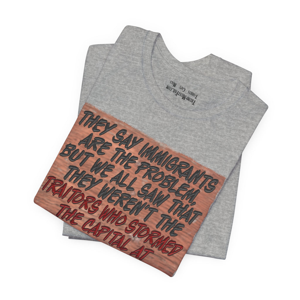 TRUMPS DIRECTION T-SHIRT/ATHLETIC HEATHER