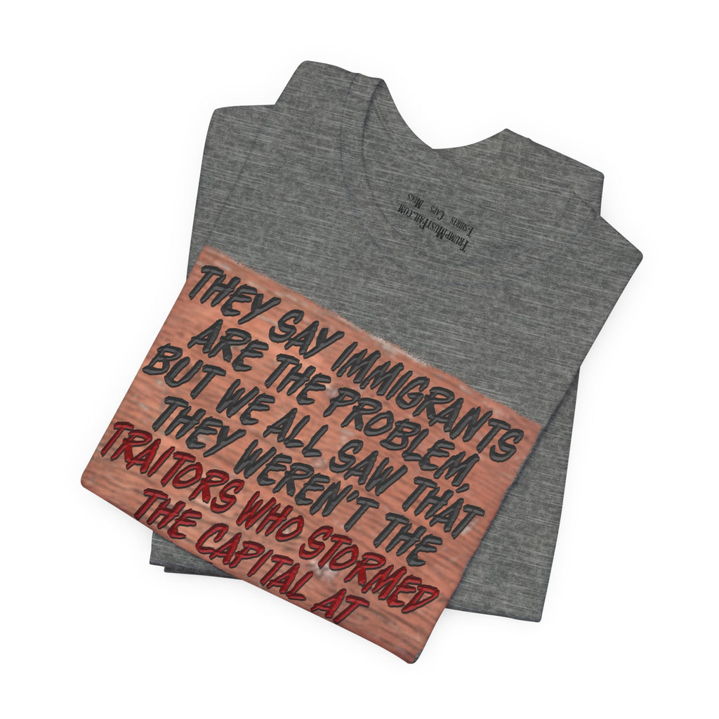 TRUMPS DIRECTION T-SHIRT/DEEP HEATHER