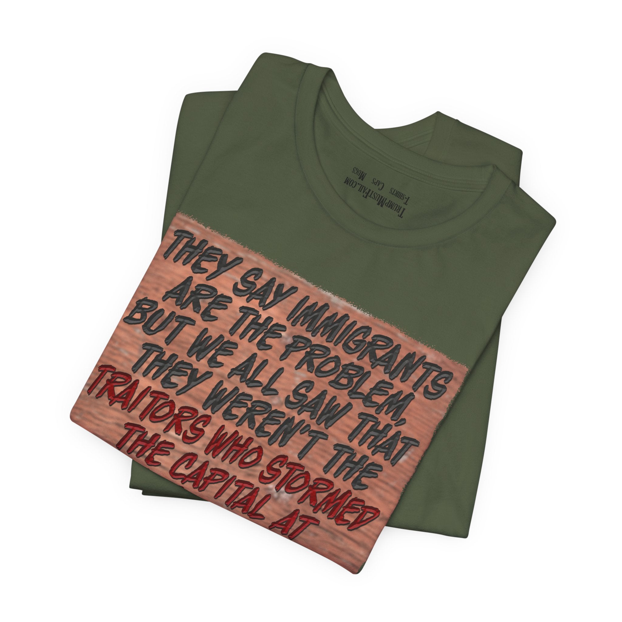 TRUMPS DIRECTION T-SHIRT/MILITARY GREEN