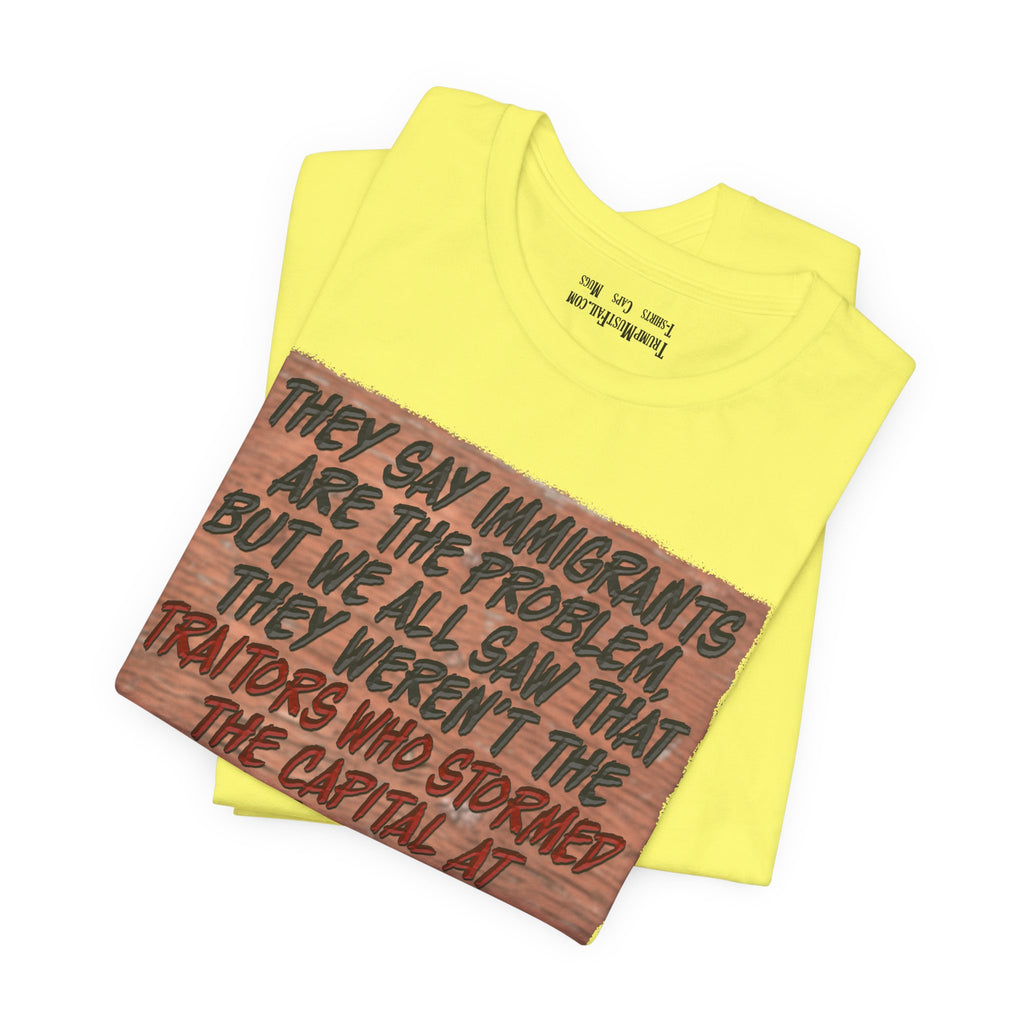 TRUMPS DIRECTION T-SHIRT/YELLOW