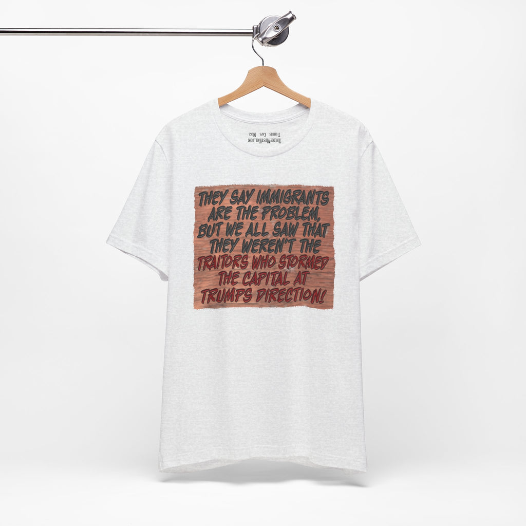 TRUMPS DIRECTION T-SHIRT/ASH
