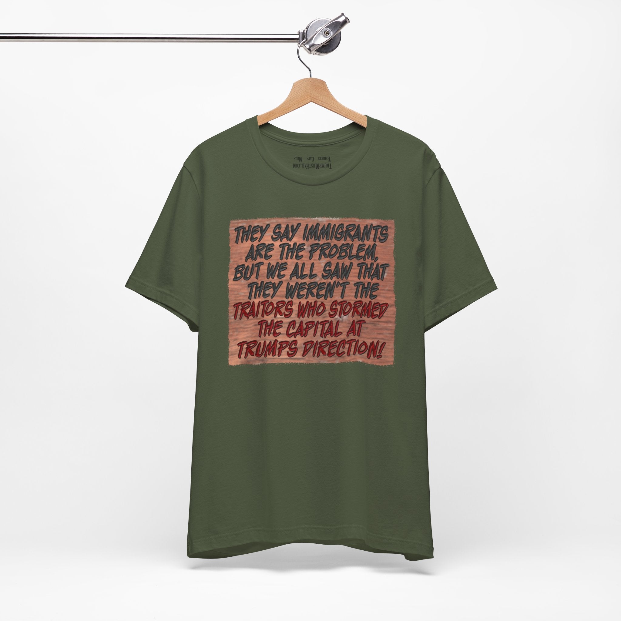 TRUMPS DIRECTION T-SHIRT/MILITARY GREEN